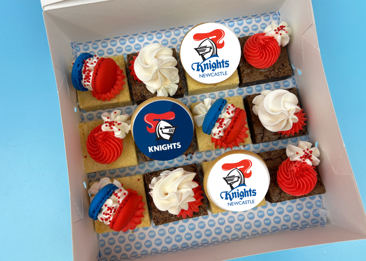 NRL Football Box- Choose Your Team // 6 or 12 Brownies