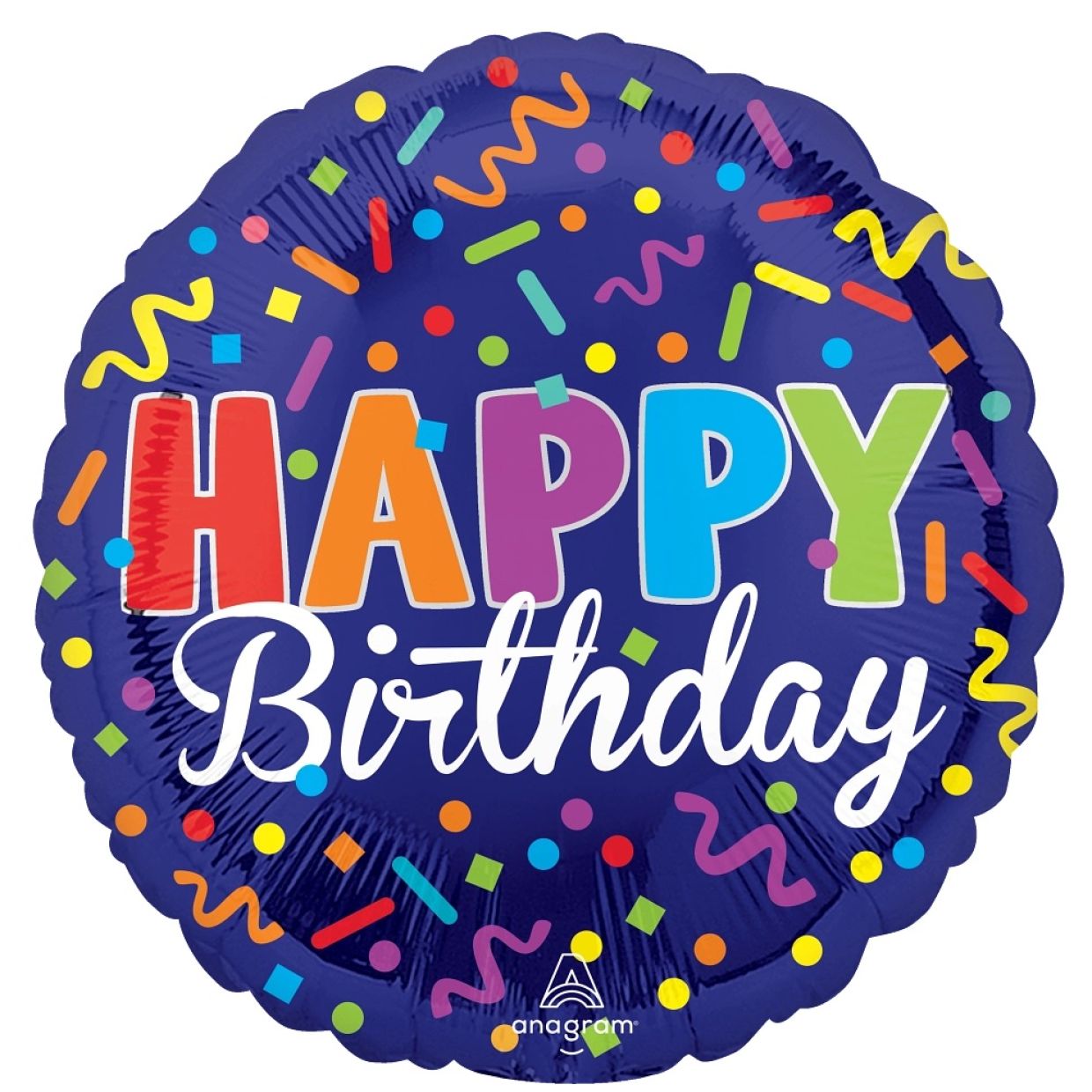 HBD Balloon Party Foil 45cm (18")