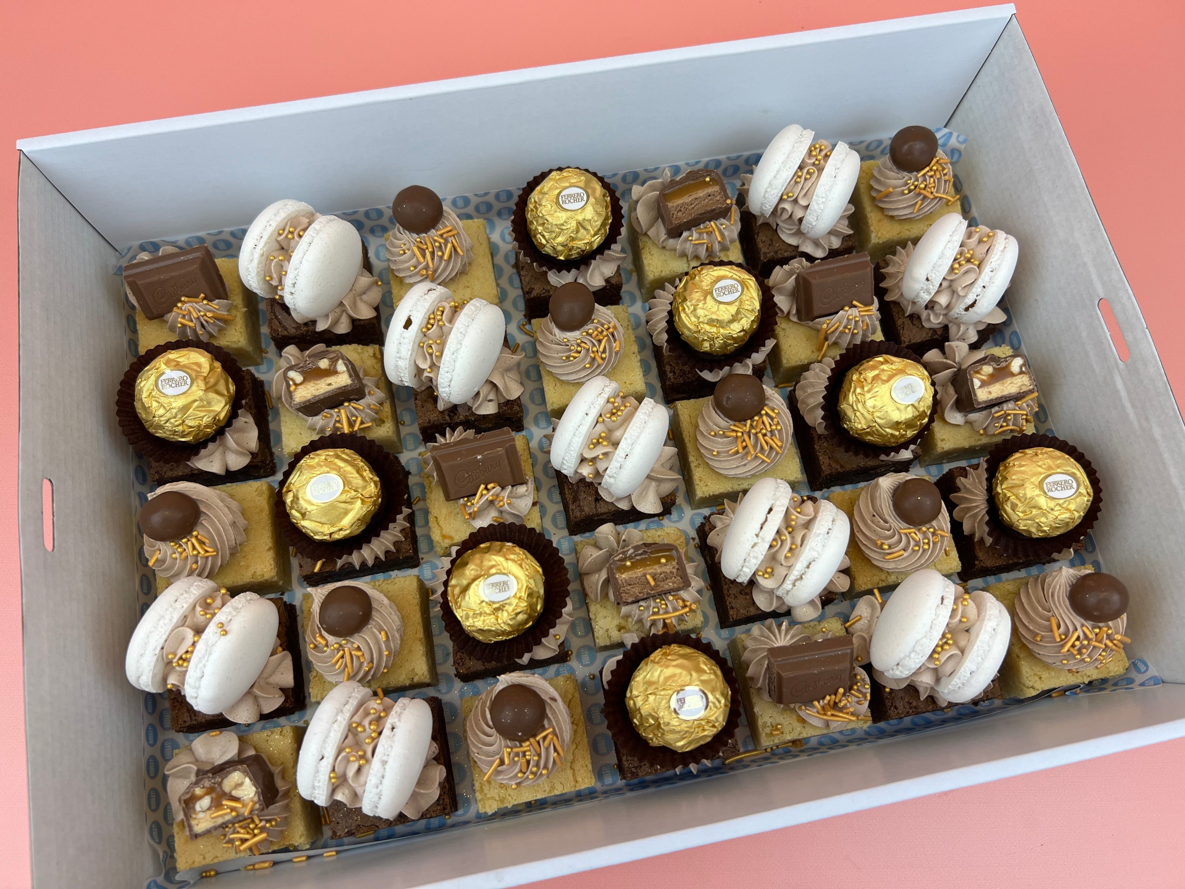 35 or 50 Slice Event Box- Chocolate Box