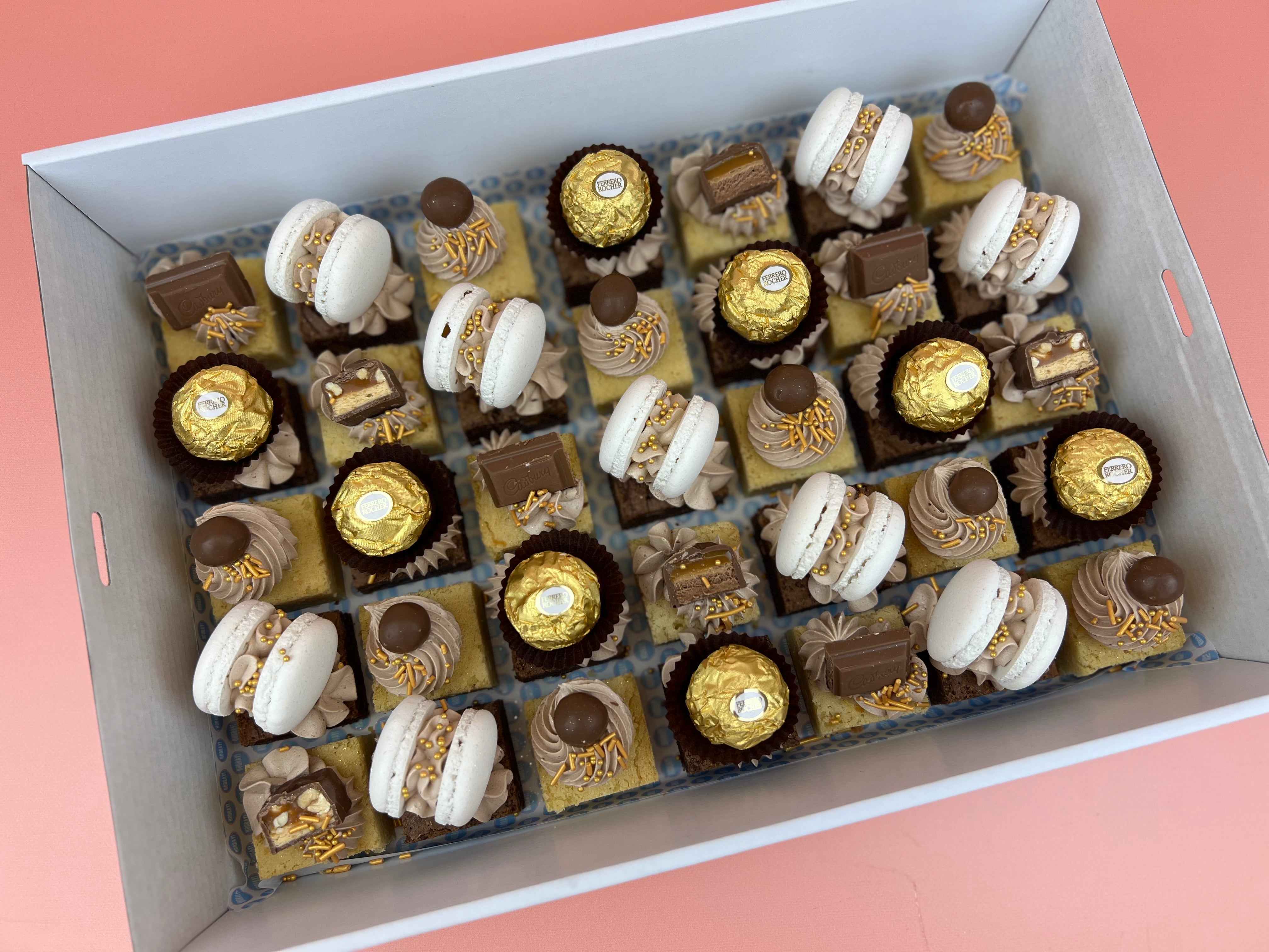 35 or 50 Slice Event Box- Chocolate Box