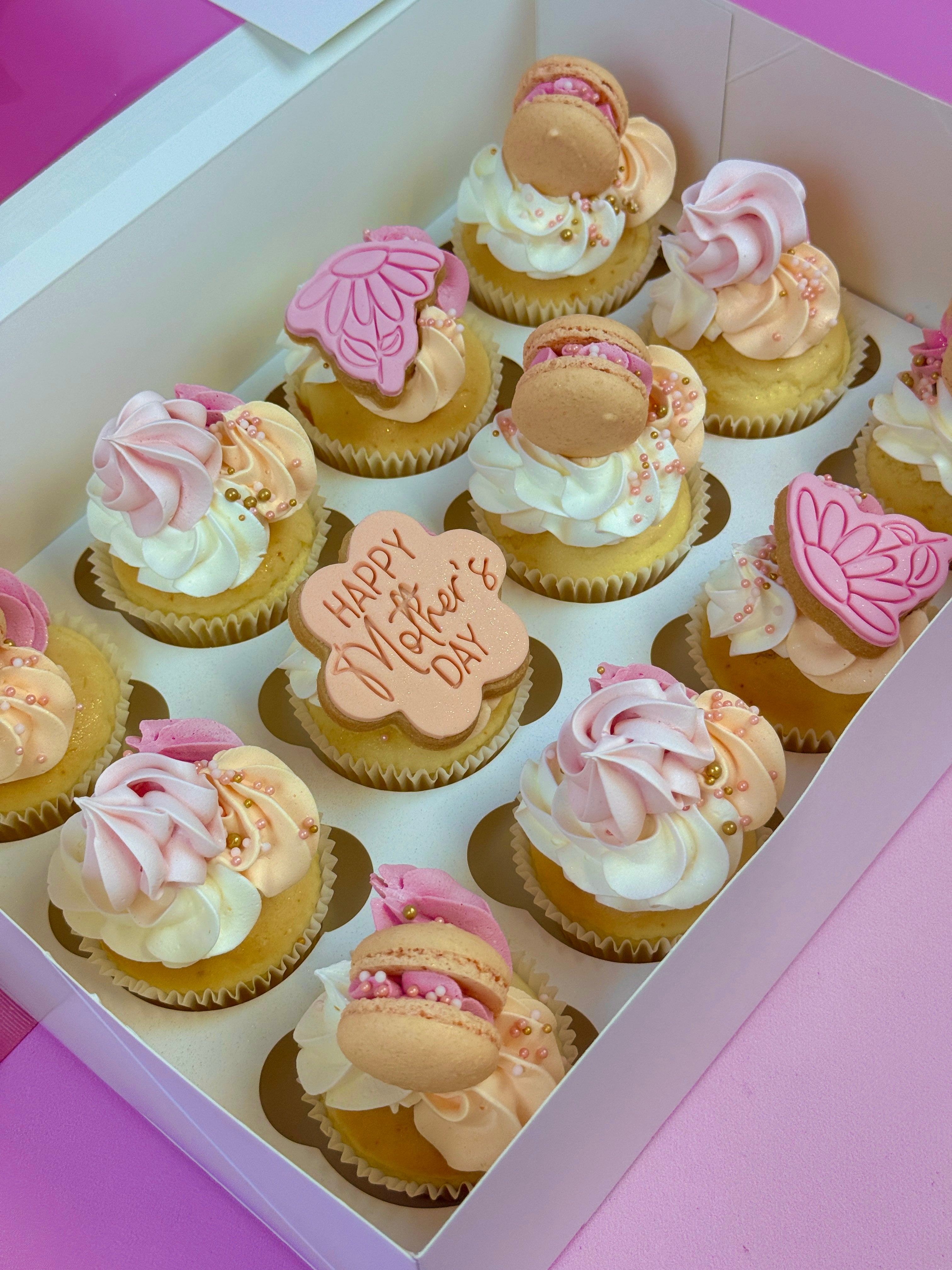 Mother's Day Loaded Cupcakes // 6, 12, 24