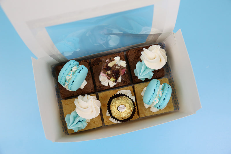 6 Pack Brownie Box- Choose Your Colour