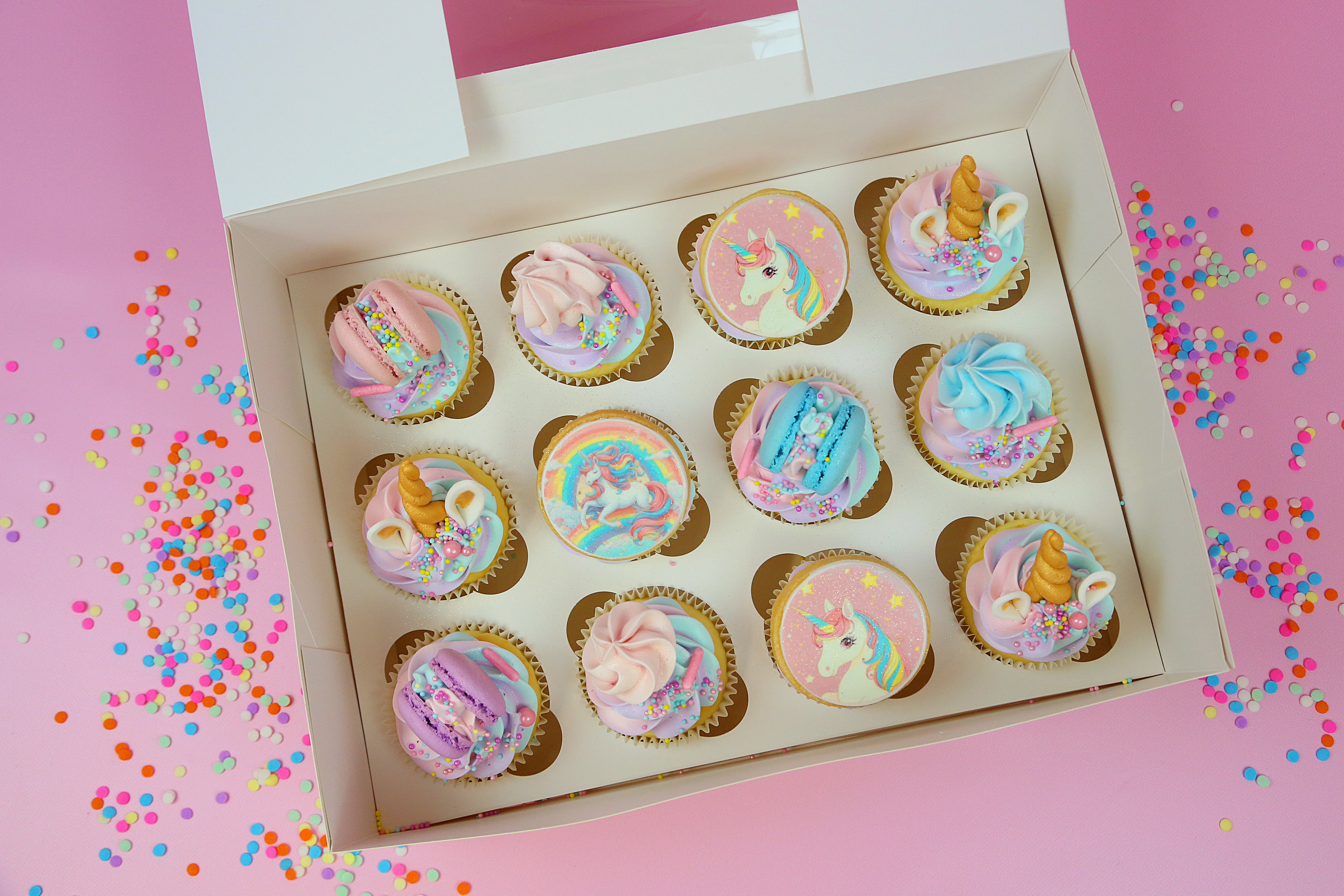 Unicorn Loaded Cupcakes // 6, 12, 24