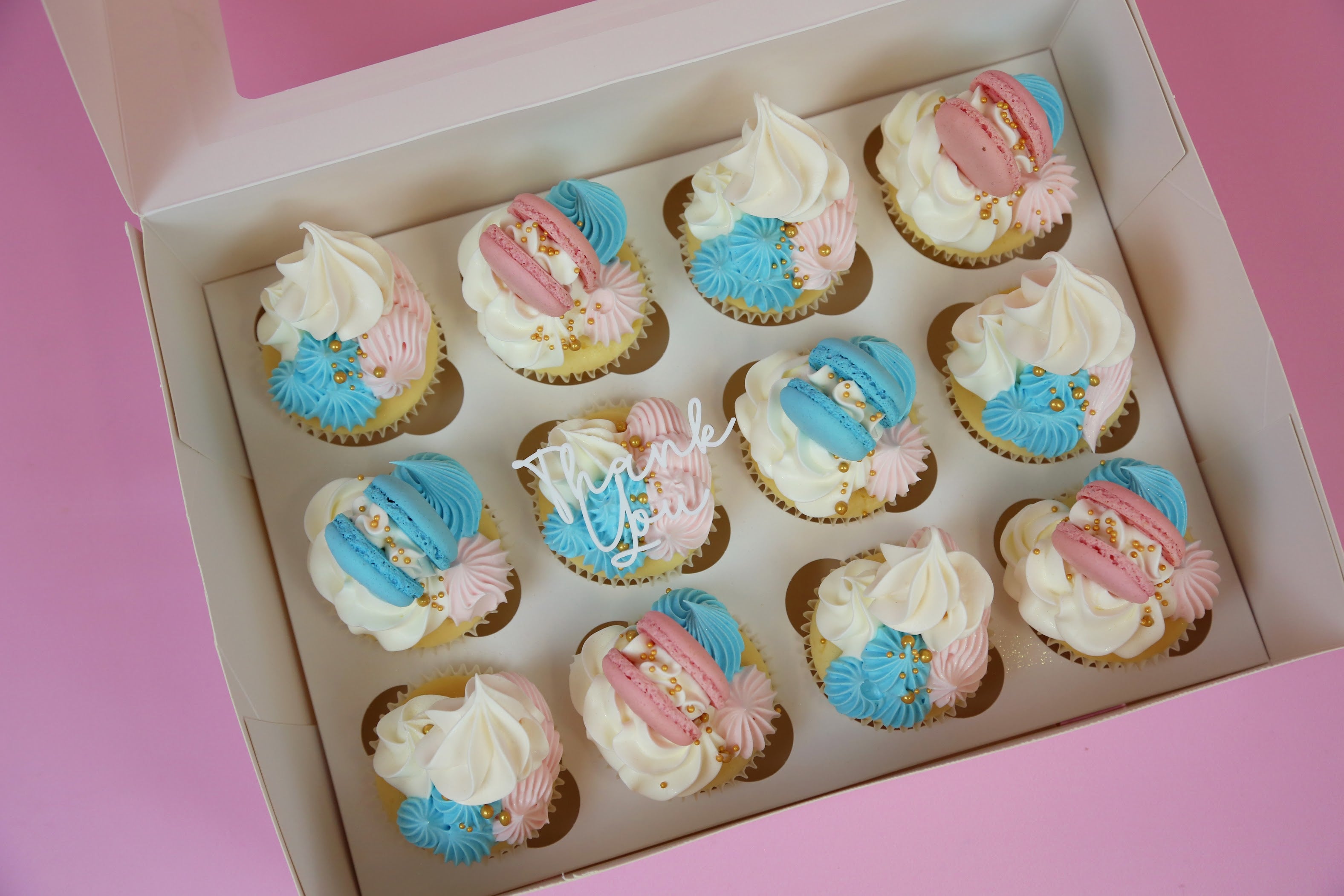 Loaded Cupcakes: Choose your size, colour & topper