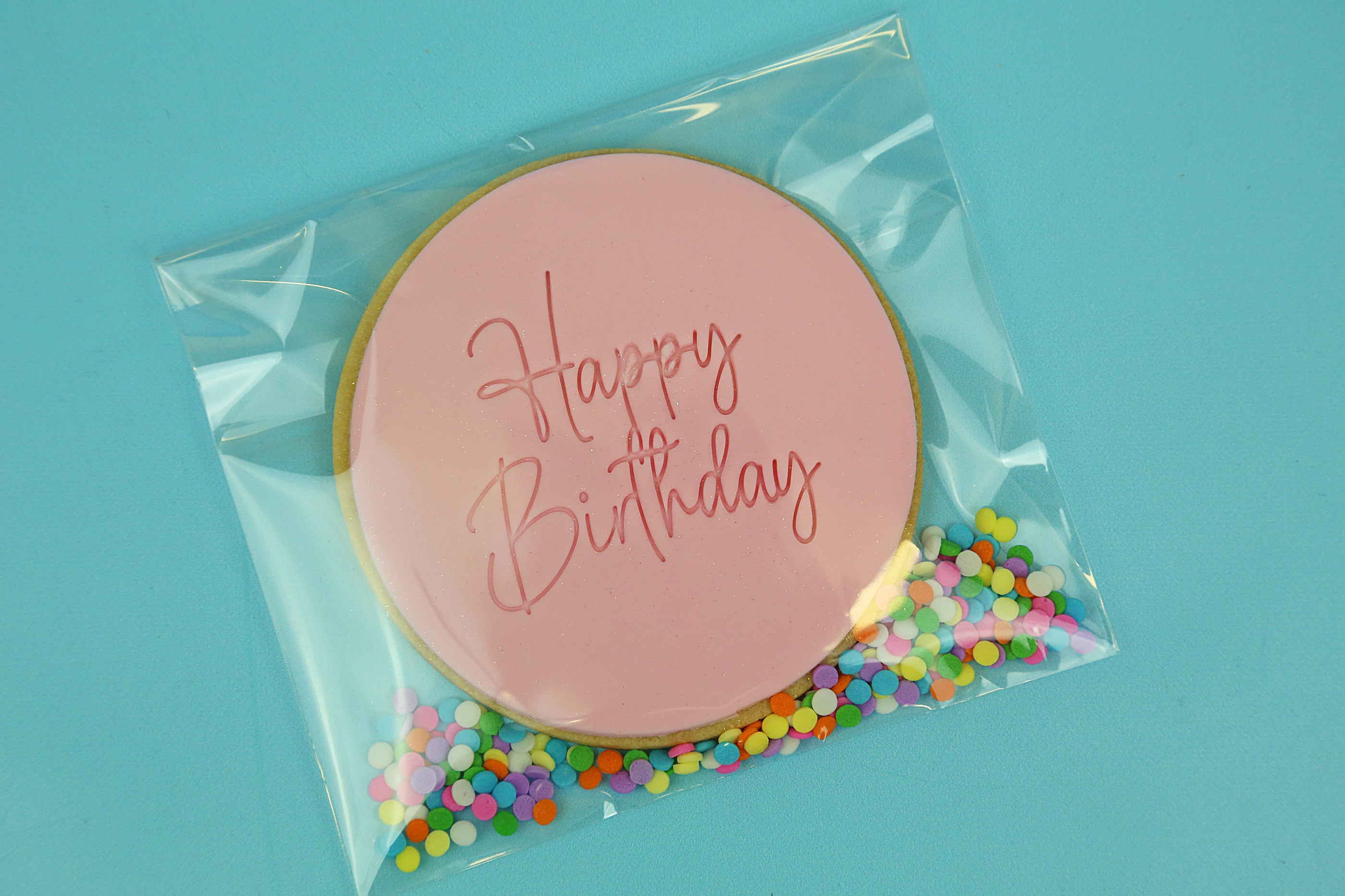 1 x Large Happy Birthday Cookie (11.5cm)