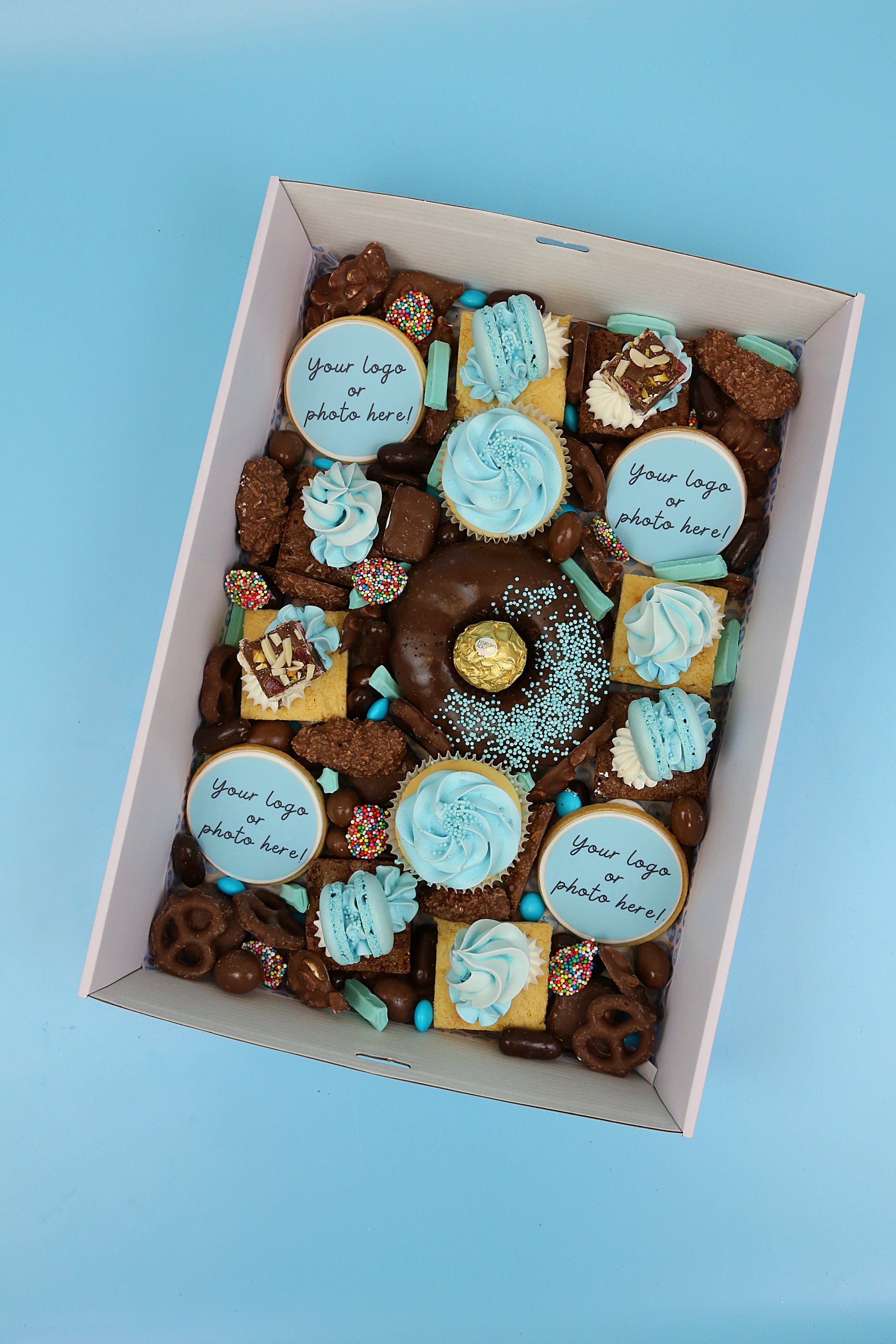 IMAGE GRAZING BOX- Choose Colour & Size- With 4 x CUSTOM images