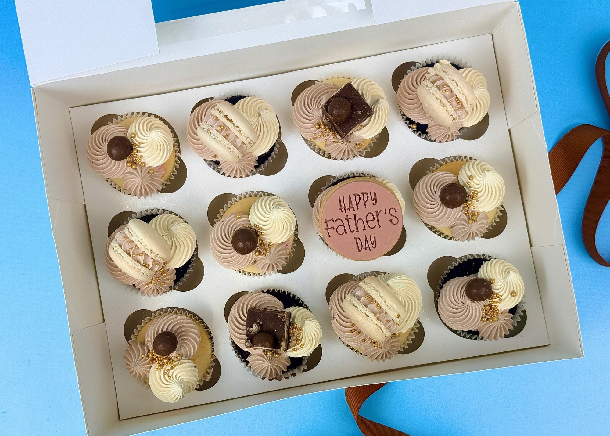 Father's Day Loaded Cupcakes