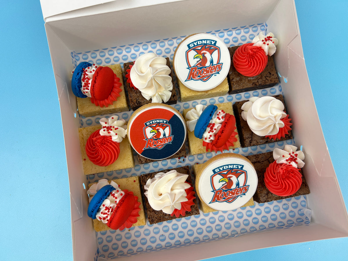 NRL Football Box- Choose Your Team // 6, 12 or 24 Brownies