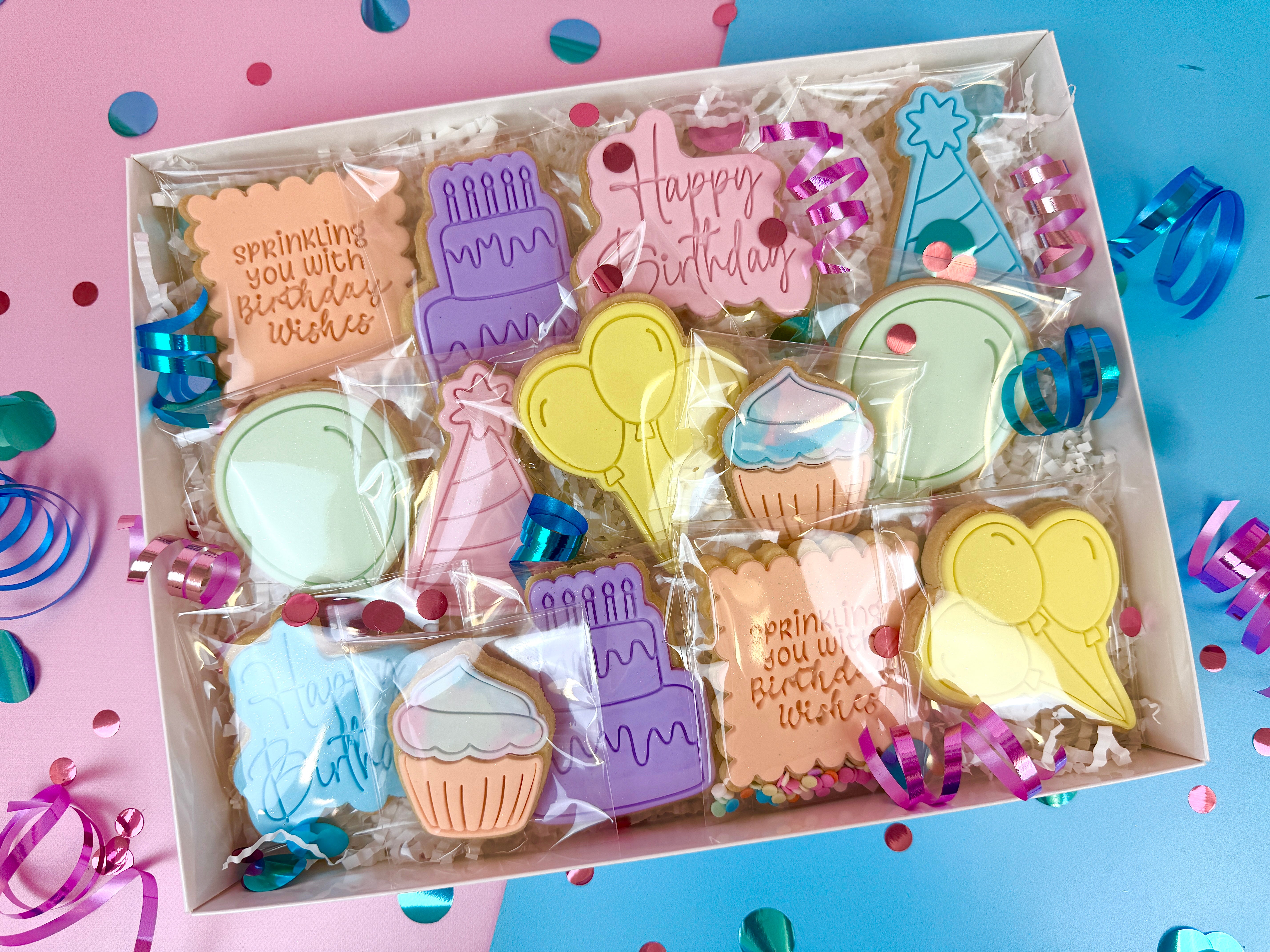Birthday Cookie Box