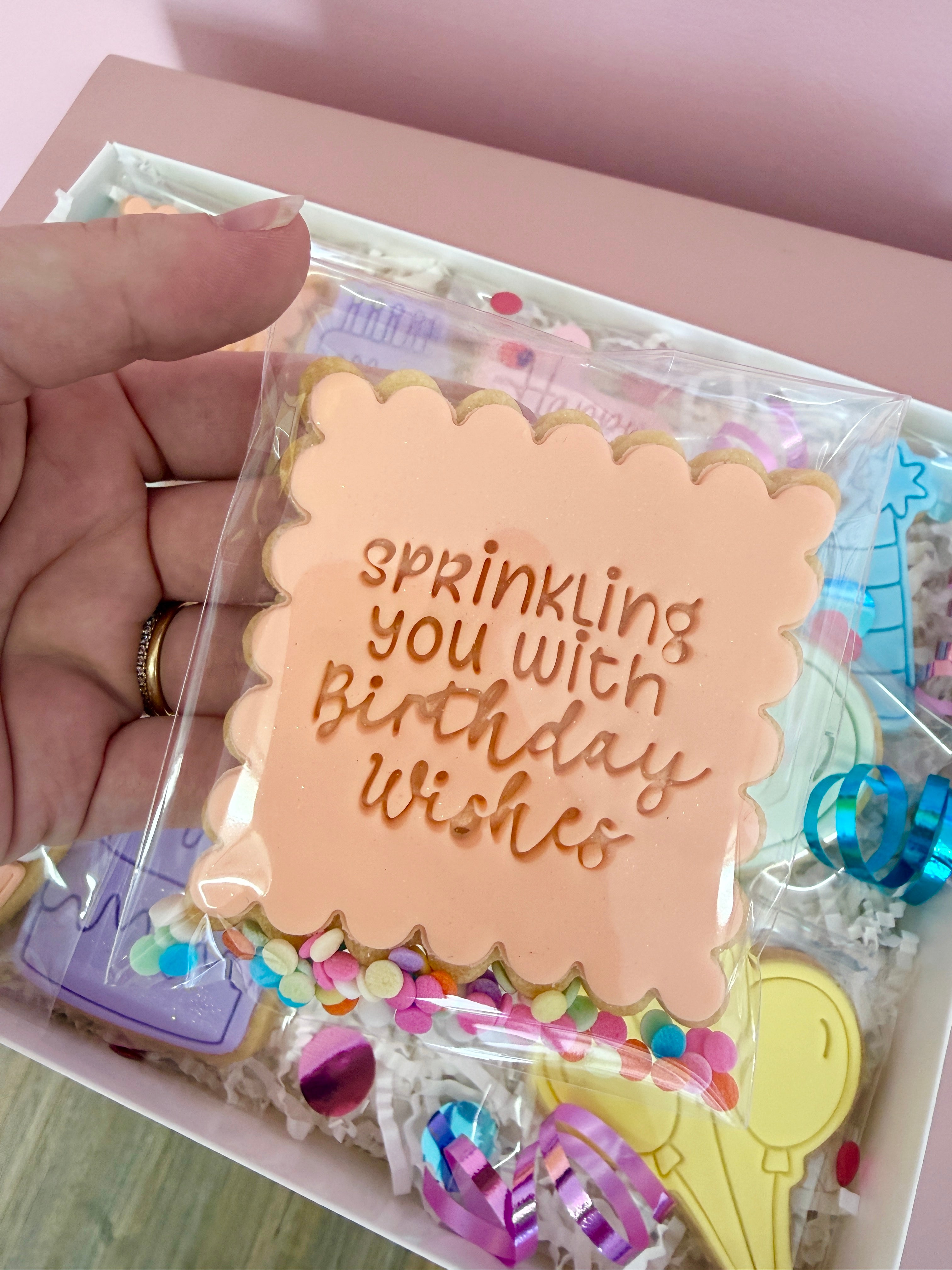 Birthday Cookie Box