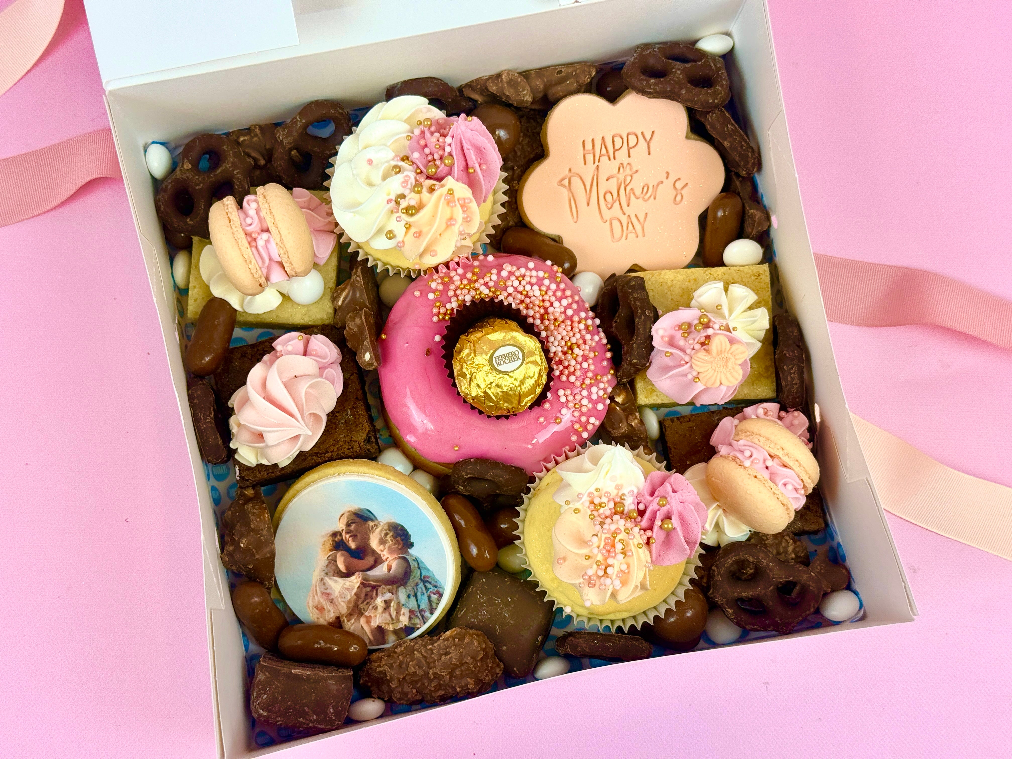 Mother's Day // Grazing Boxes // With 1 x CUSTOM IMAGE // Mini, Medium or Large