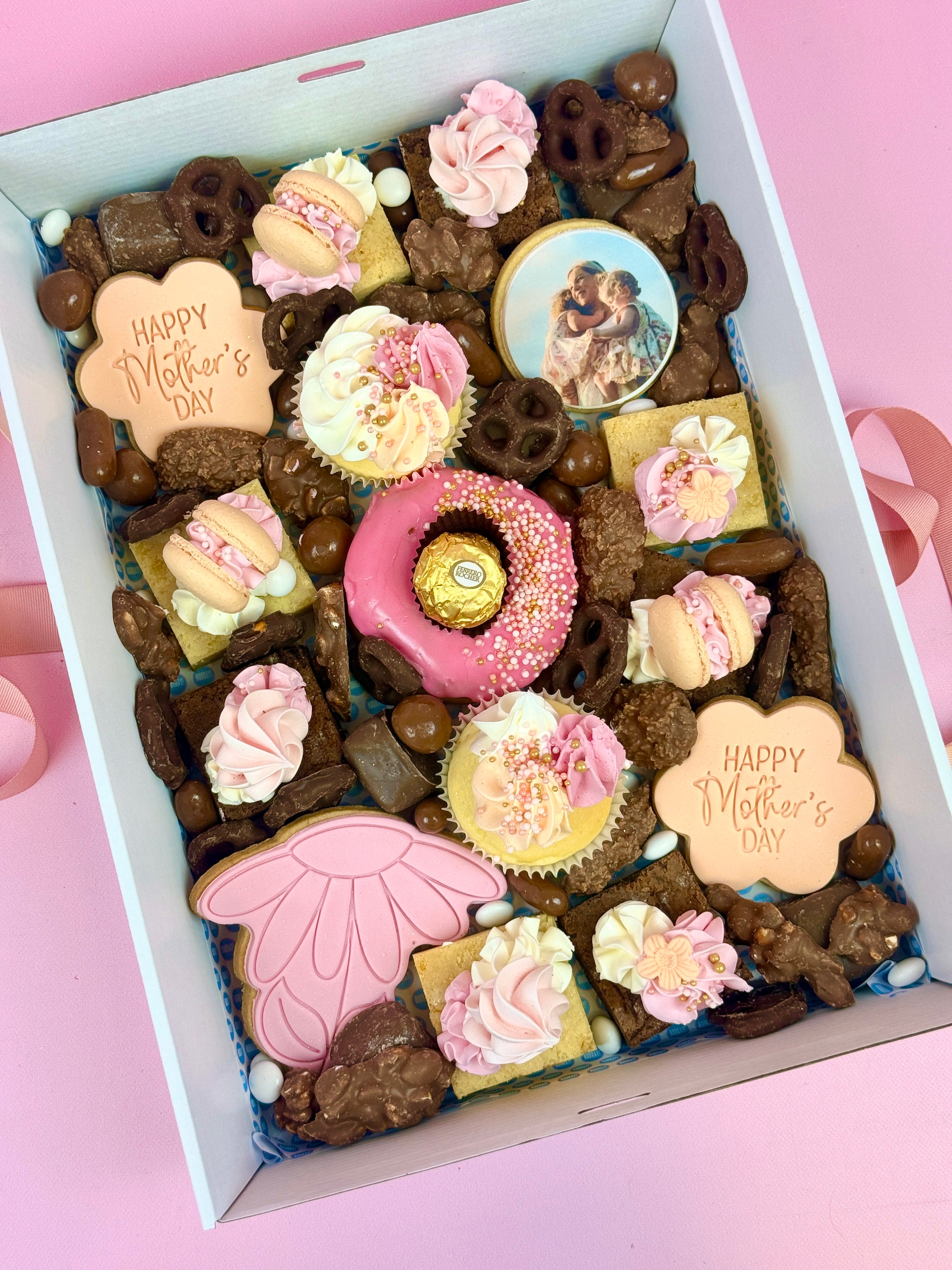 Mother's Day // Grazing Boxes // With 1 x CUSTOM IMAGE // Mini, Medium or Large