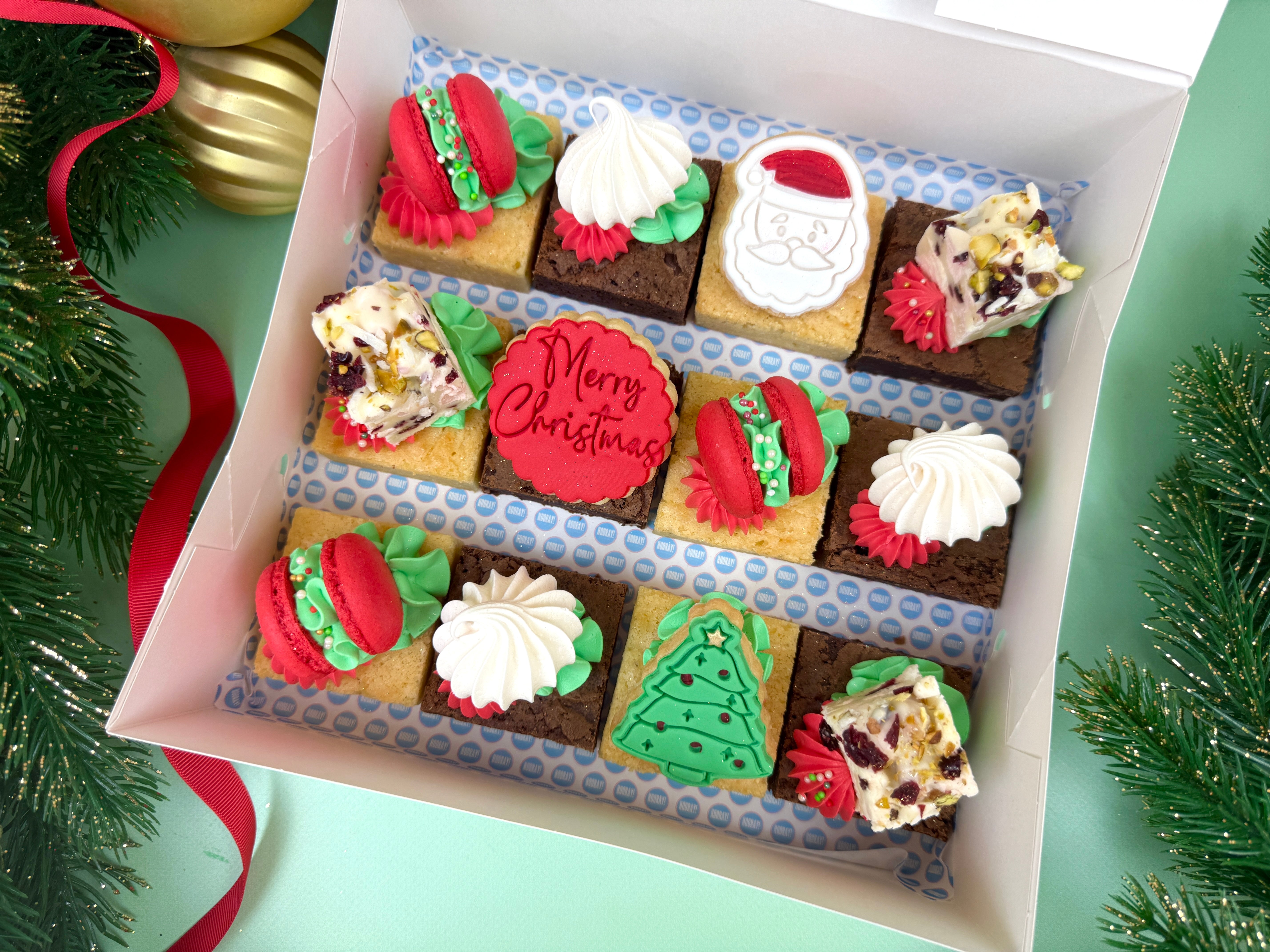 Christmas // 6 or 12 Brownies