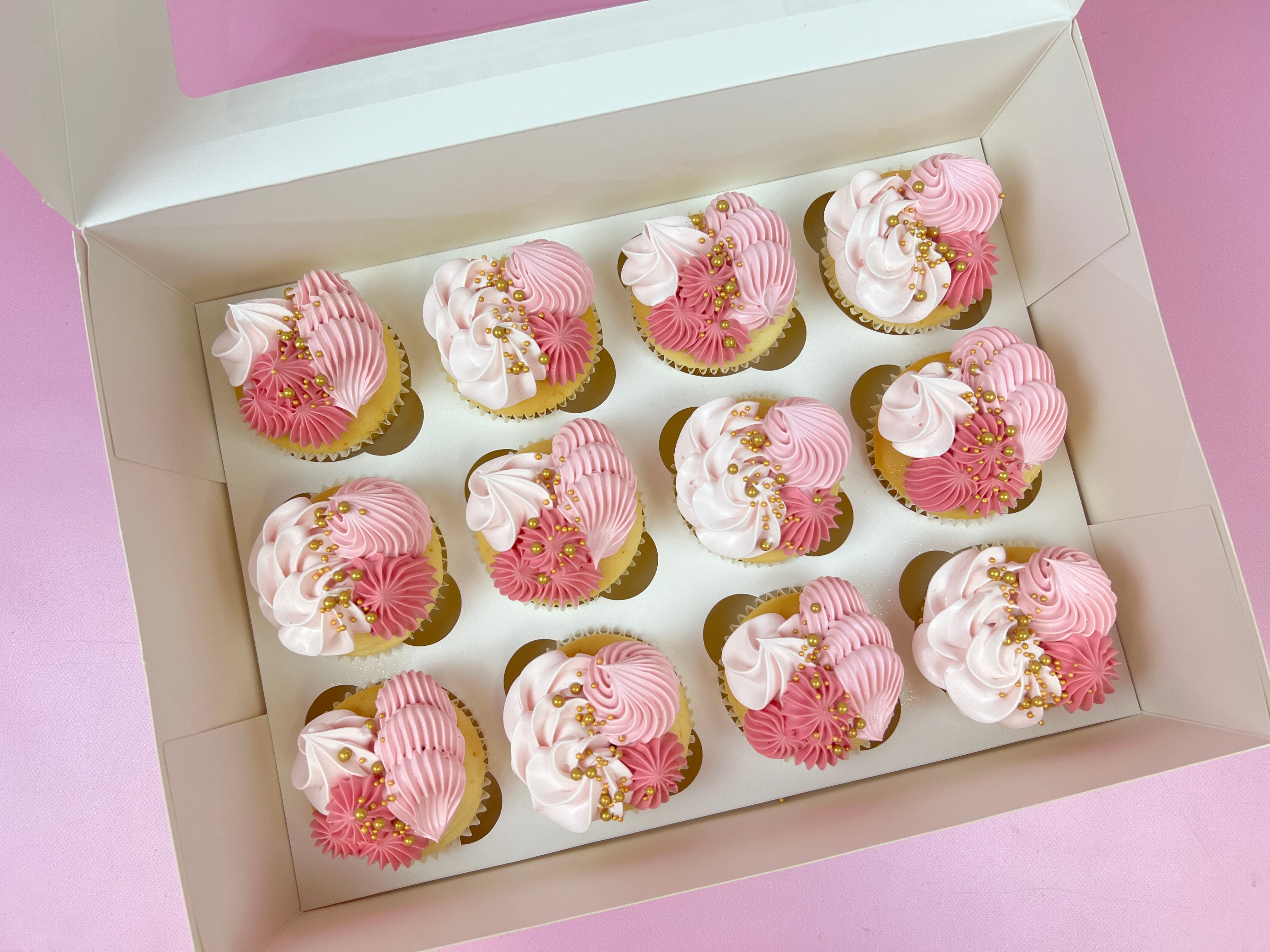 Cupcakes: Choose your size & colour