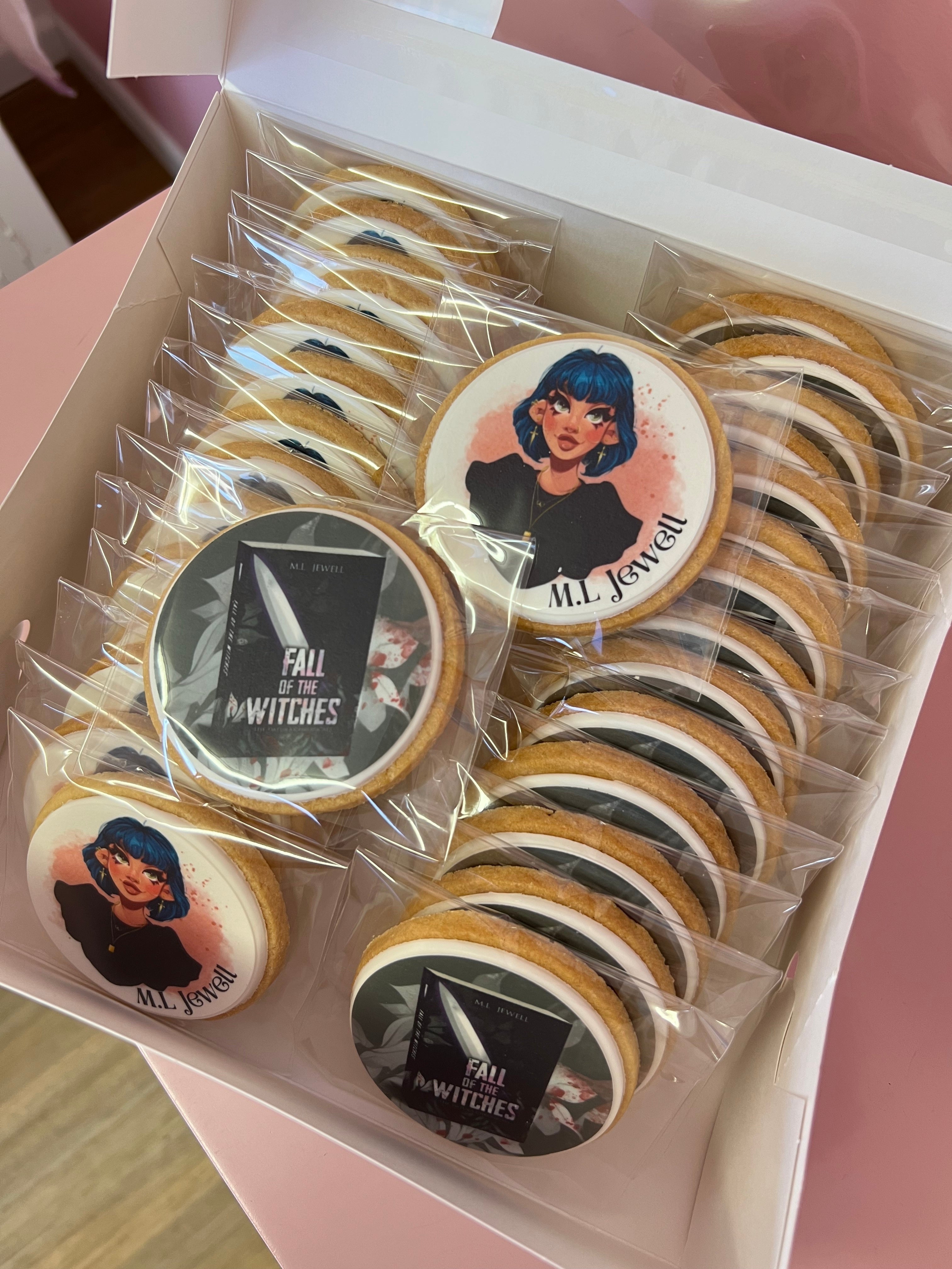 Round Image Cookies // Upload your own custom images