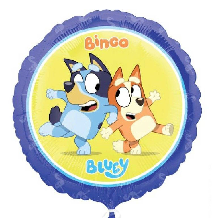 'Bluey & Bingo' Foil Helium Balloon
