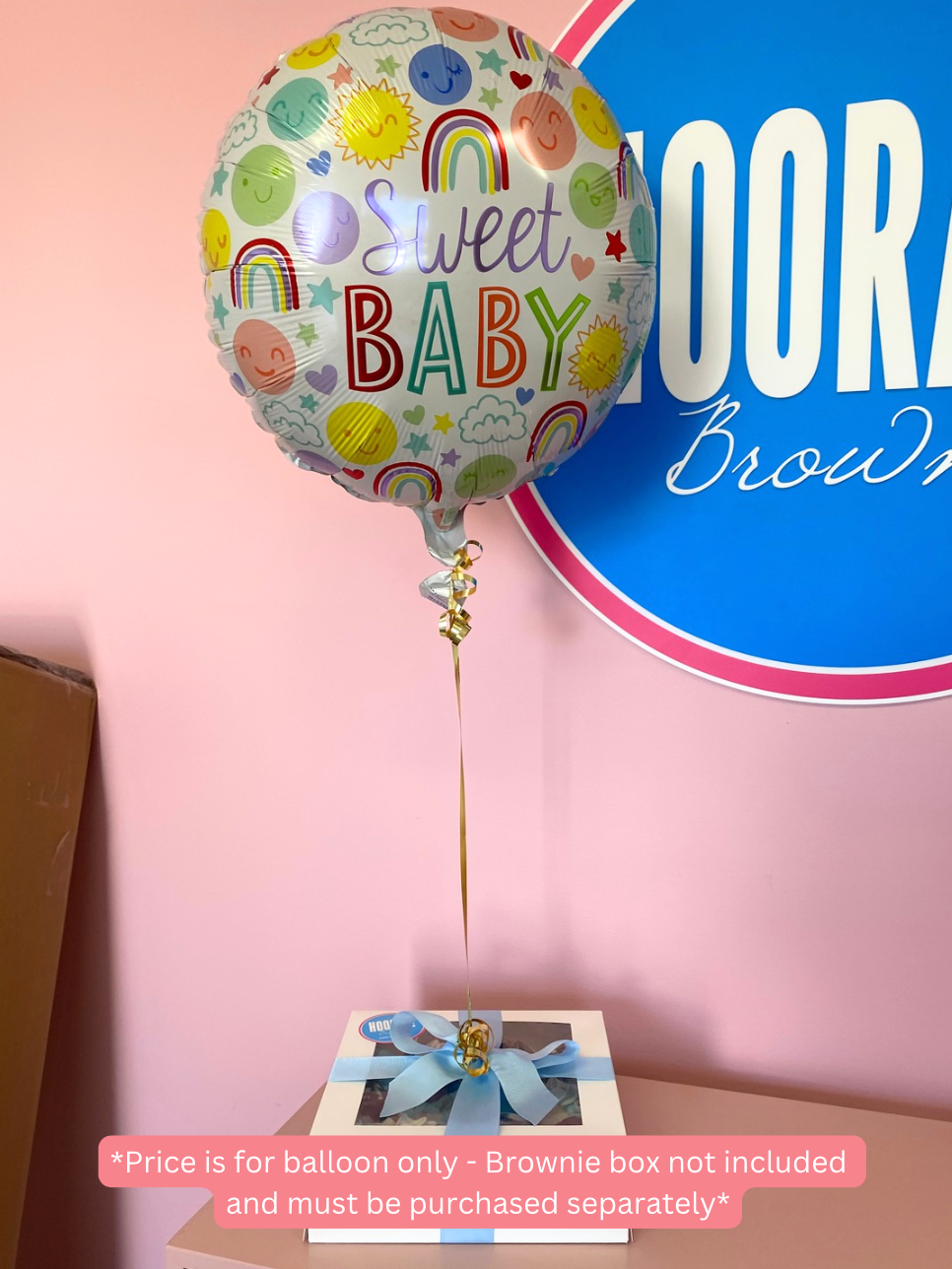 'Sweet Baby' Foil Helium Balloon