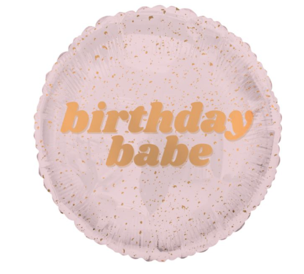 'Birthday Babe' Helium Balloon
