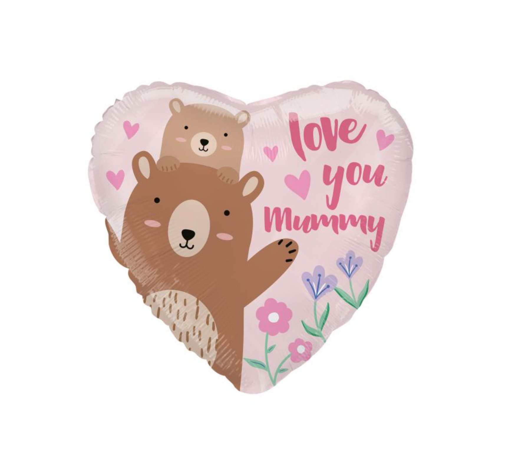'Love You Mummy' Helium Balloon 45cm