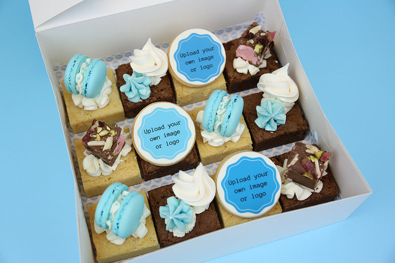 Custom Image Cookie Box- Choose Your Colour