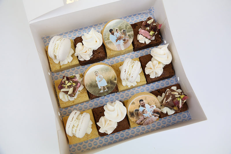 Custom Image Cookie Box- Choose Your Colour