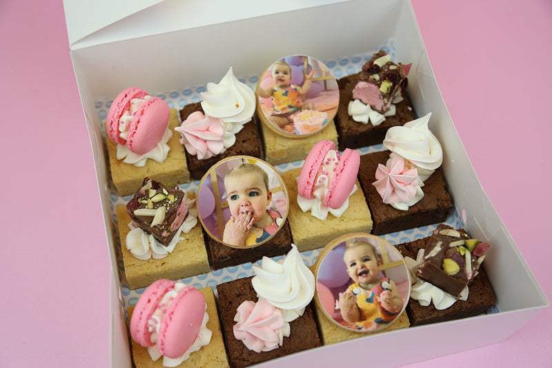 Custom Image Cookie Box- Choose Your Colour