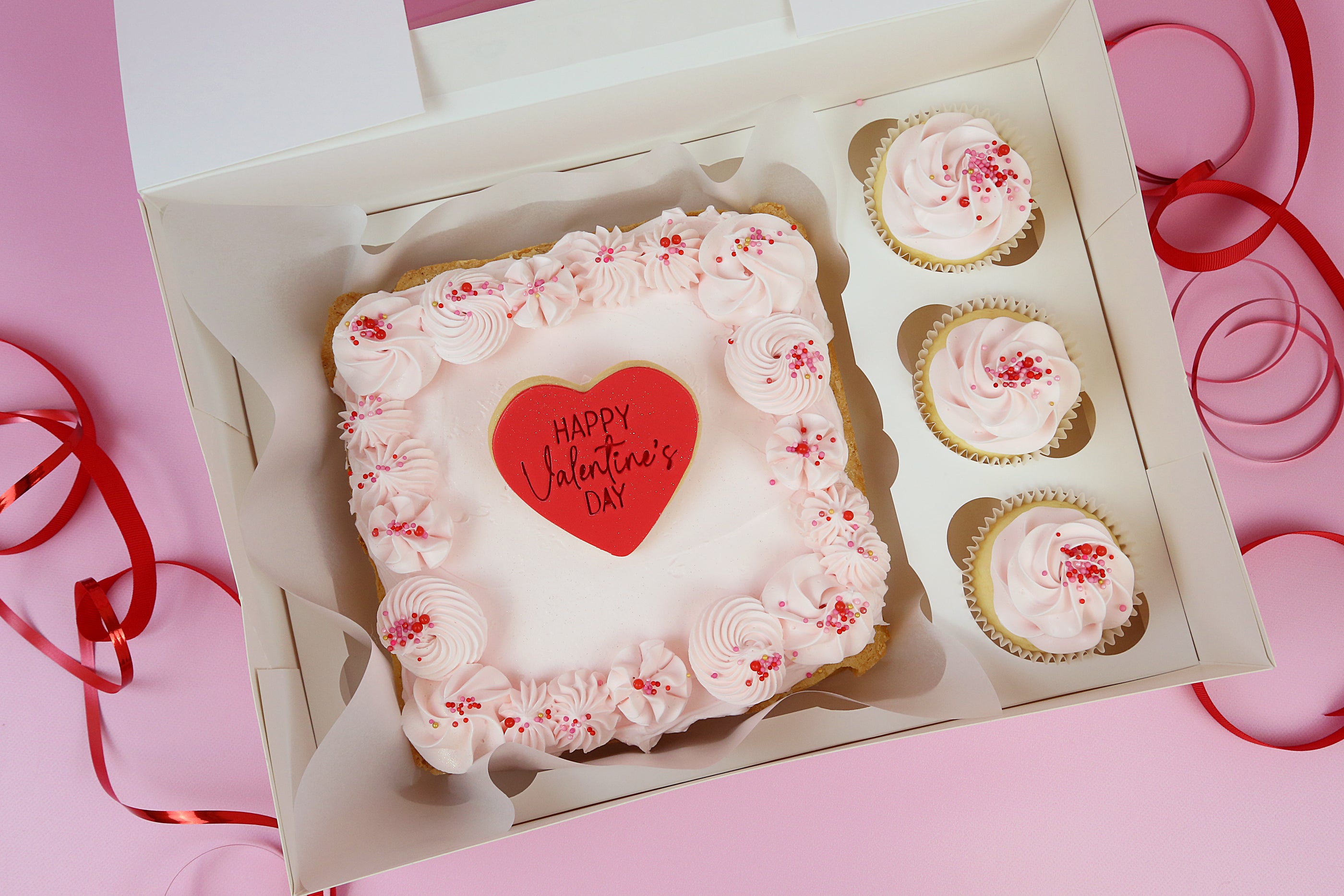 Valentine's- Brownie & Cupcakes