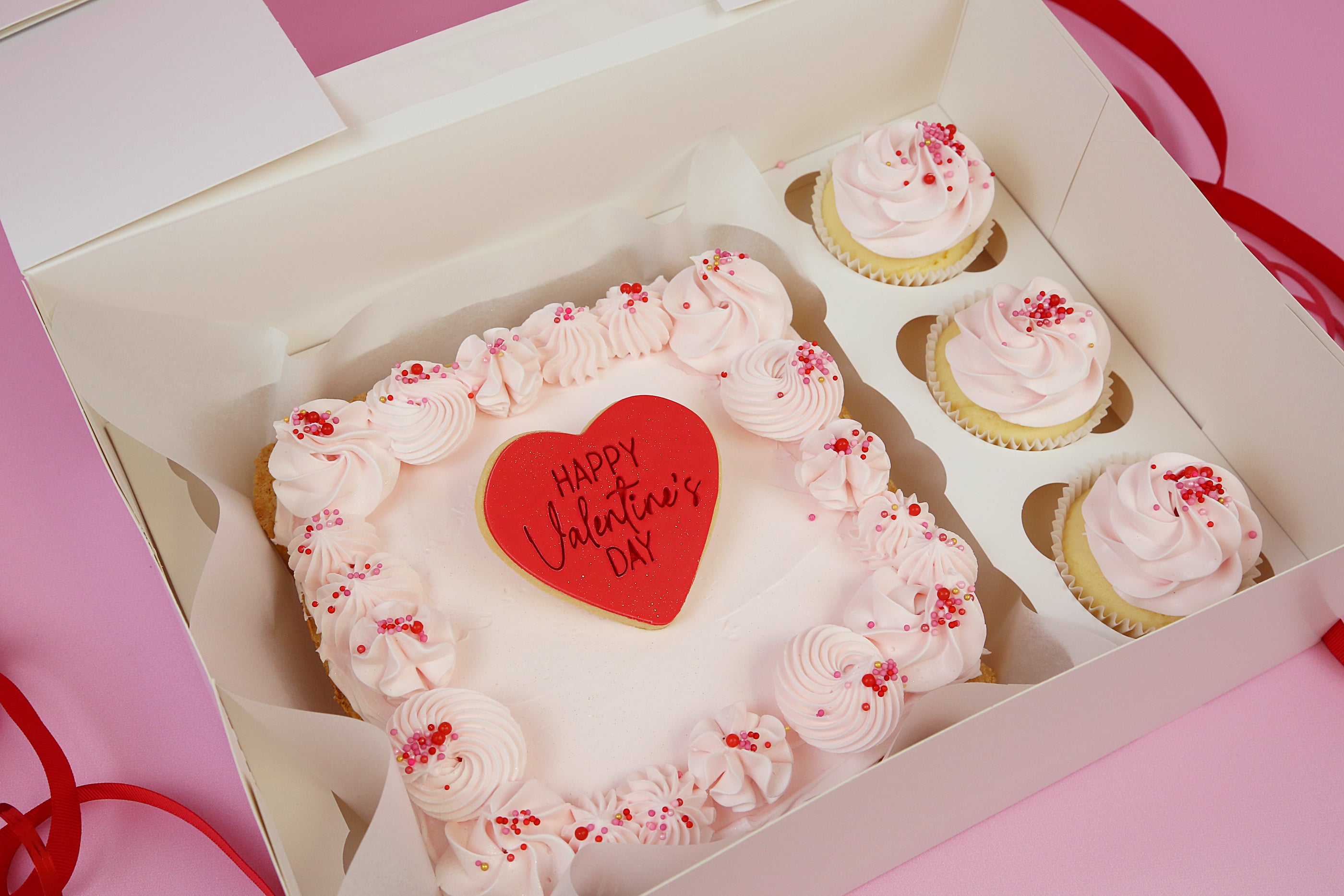 Valentine's- Brownie & Cupcakes