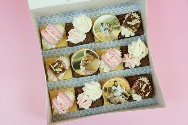 Custom Image Cookie Box- Choose Your Colour