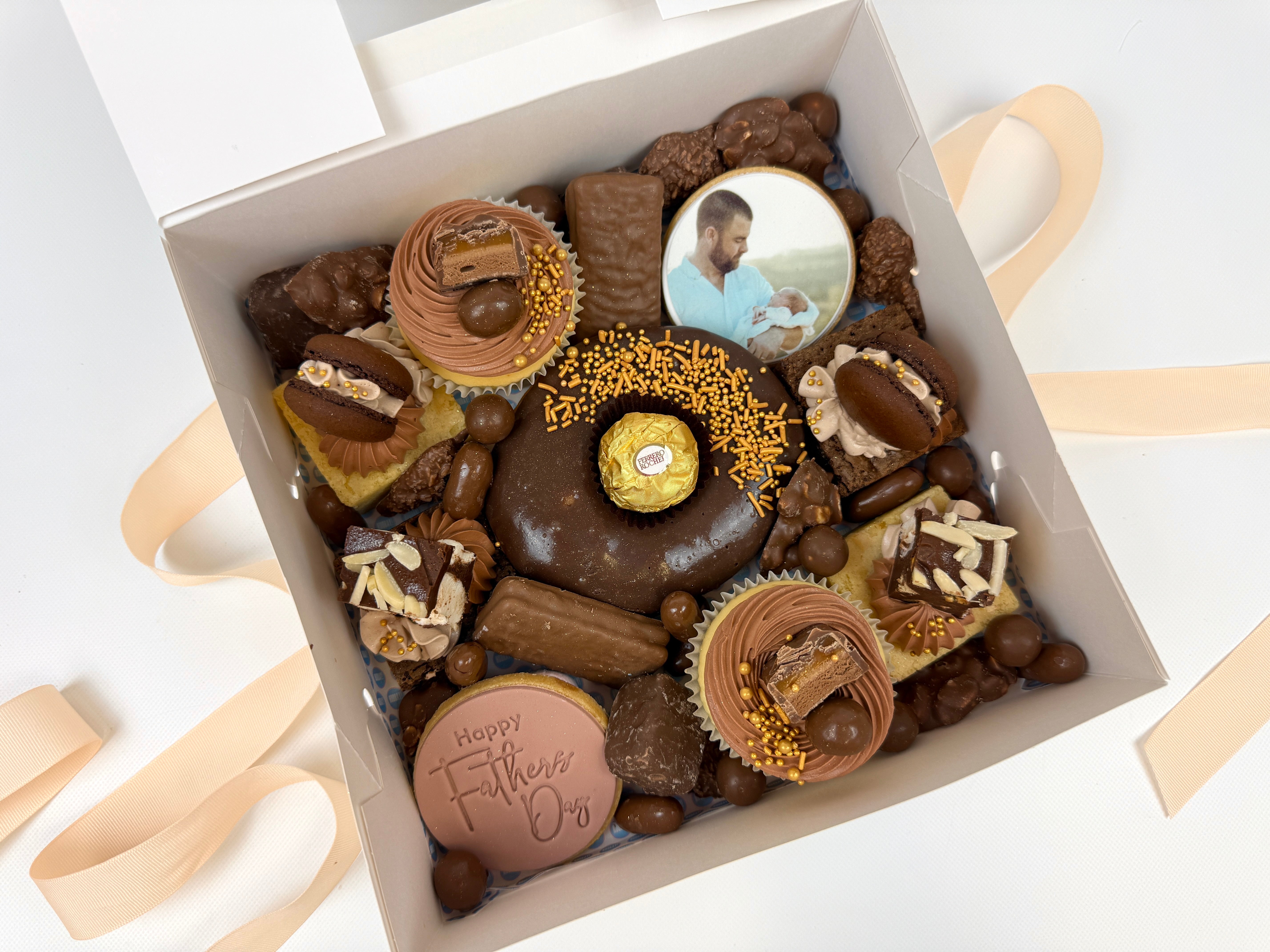 Father's Day- Grazing Boxes with 1 x Custom Image