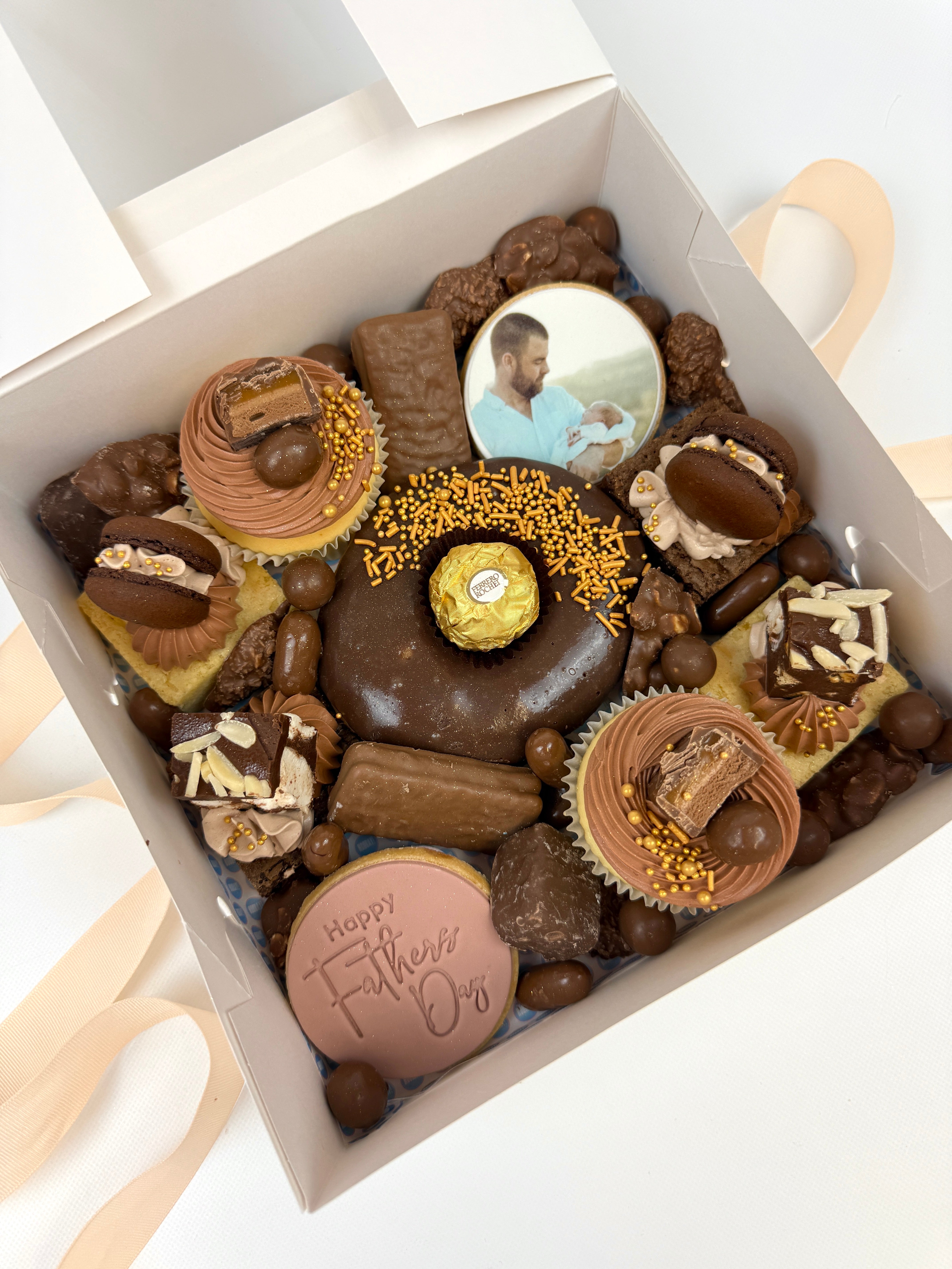 Father's Day- Grazing Boxes with 1 x Custom Image
