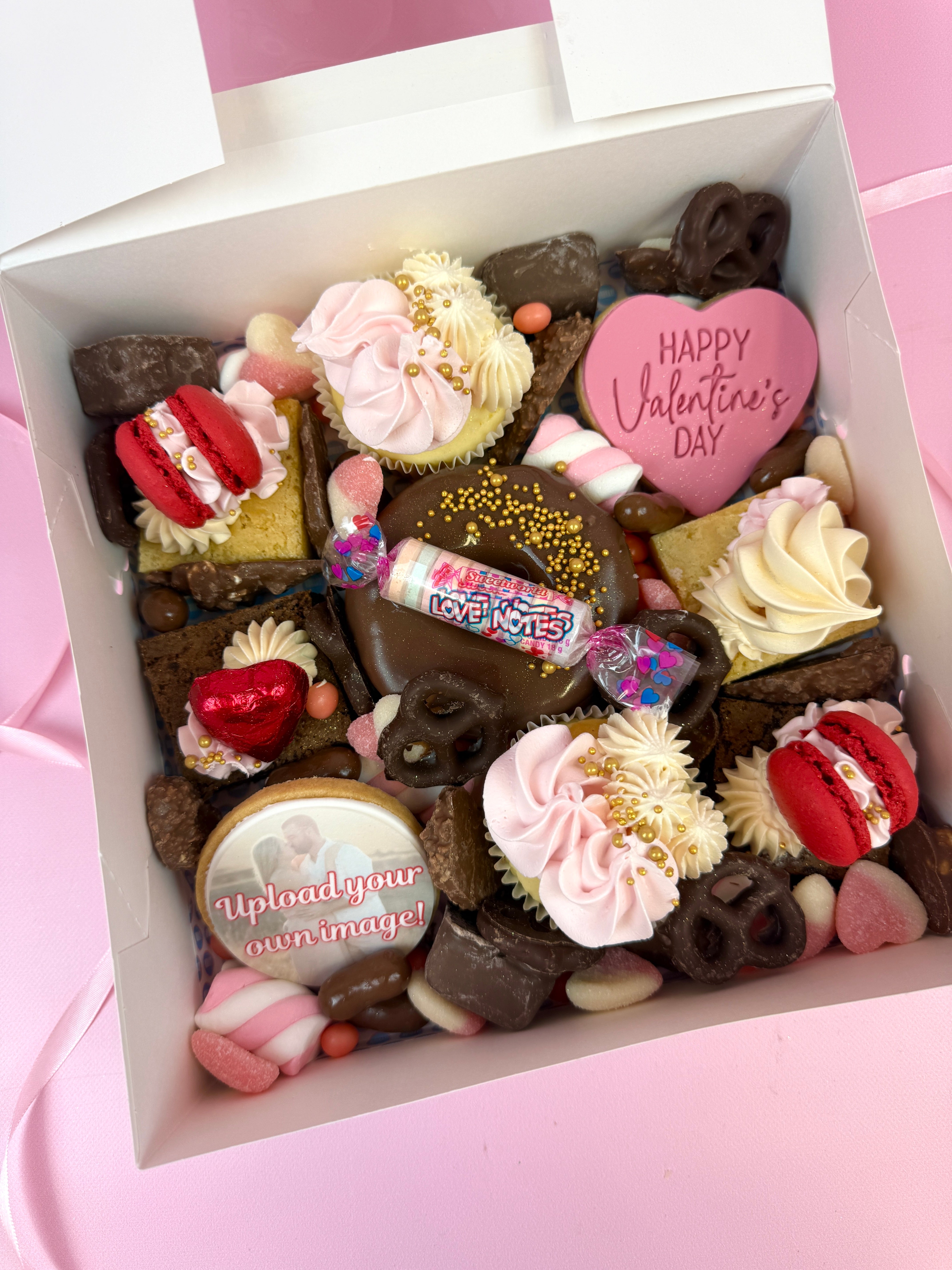 Valentine's // Grazing Boxes- With 1 x CUSTOM IMAGE // Mini, Medium or Large