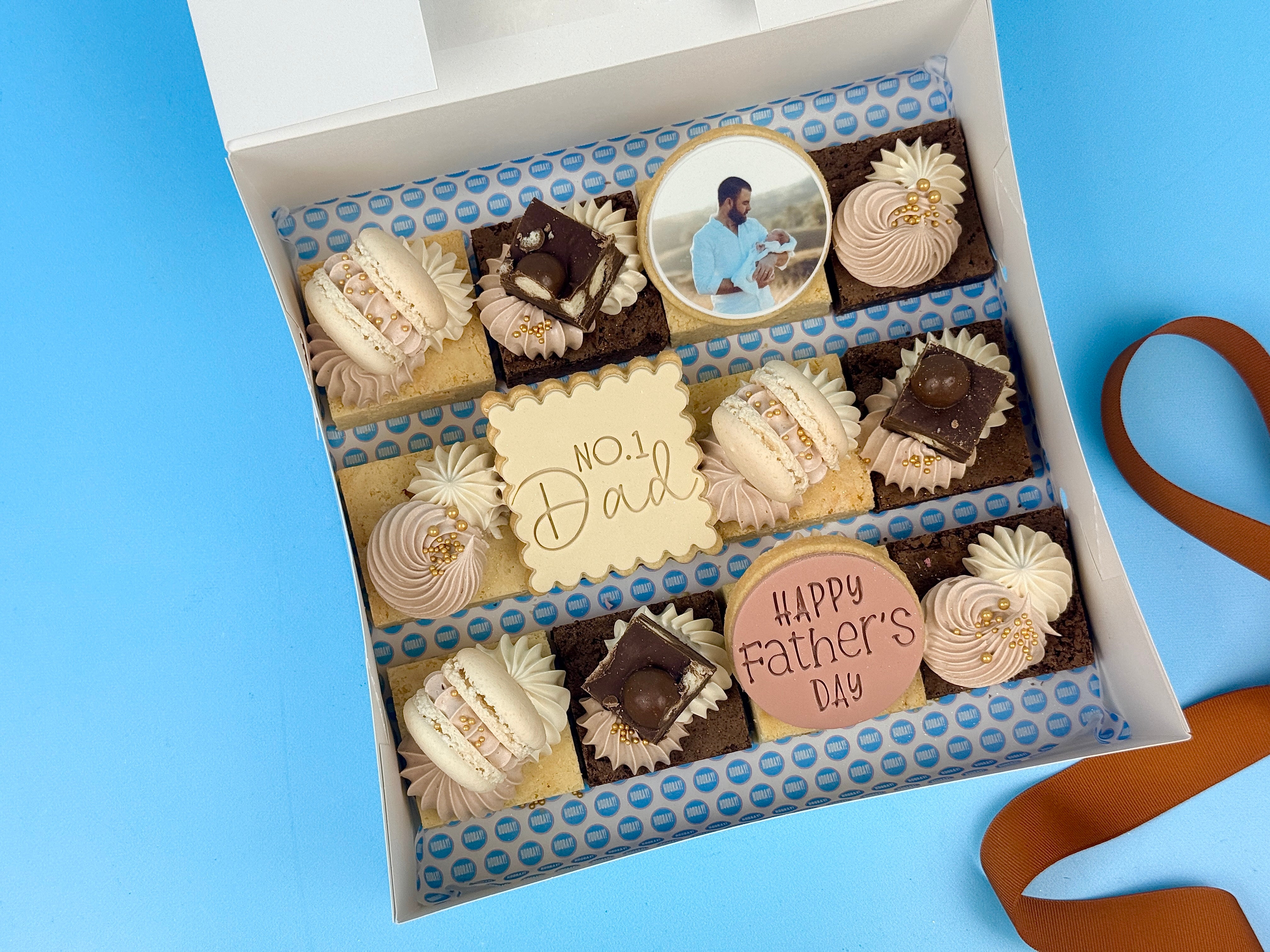 Father's Day Dessert Box // With 1 x Custom Image