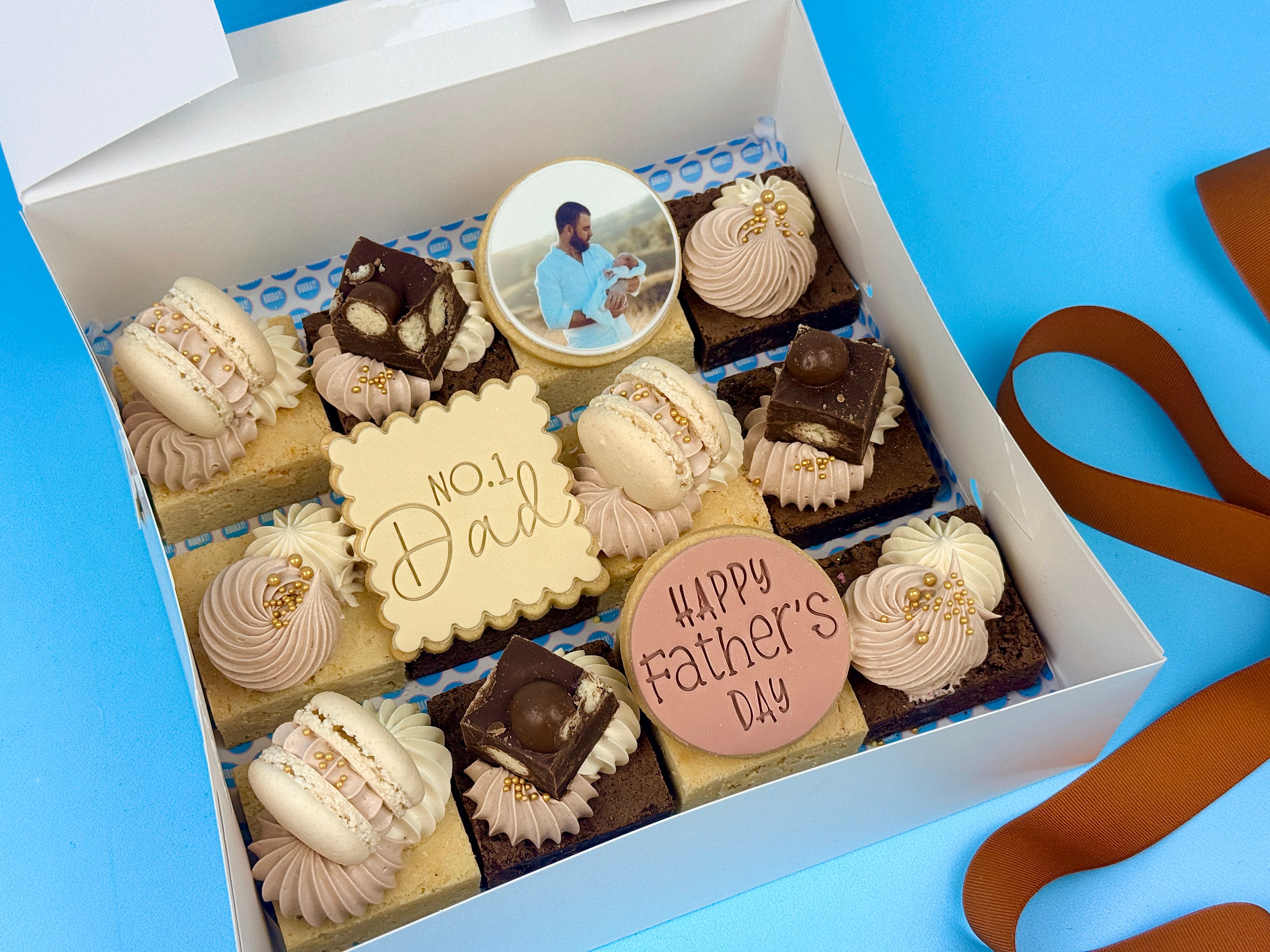 Father's Day Dessert Box // With 1 x Custom Image