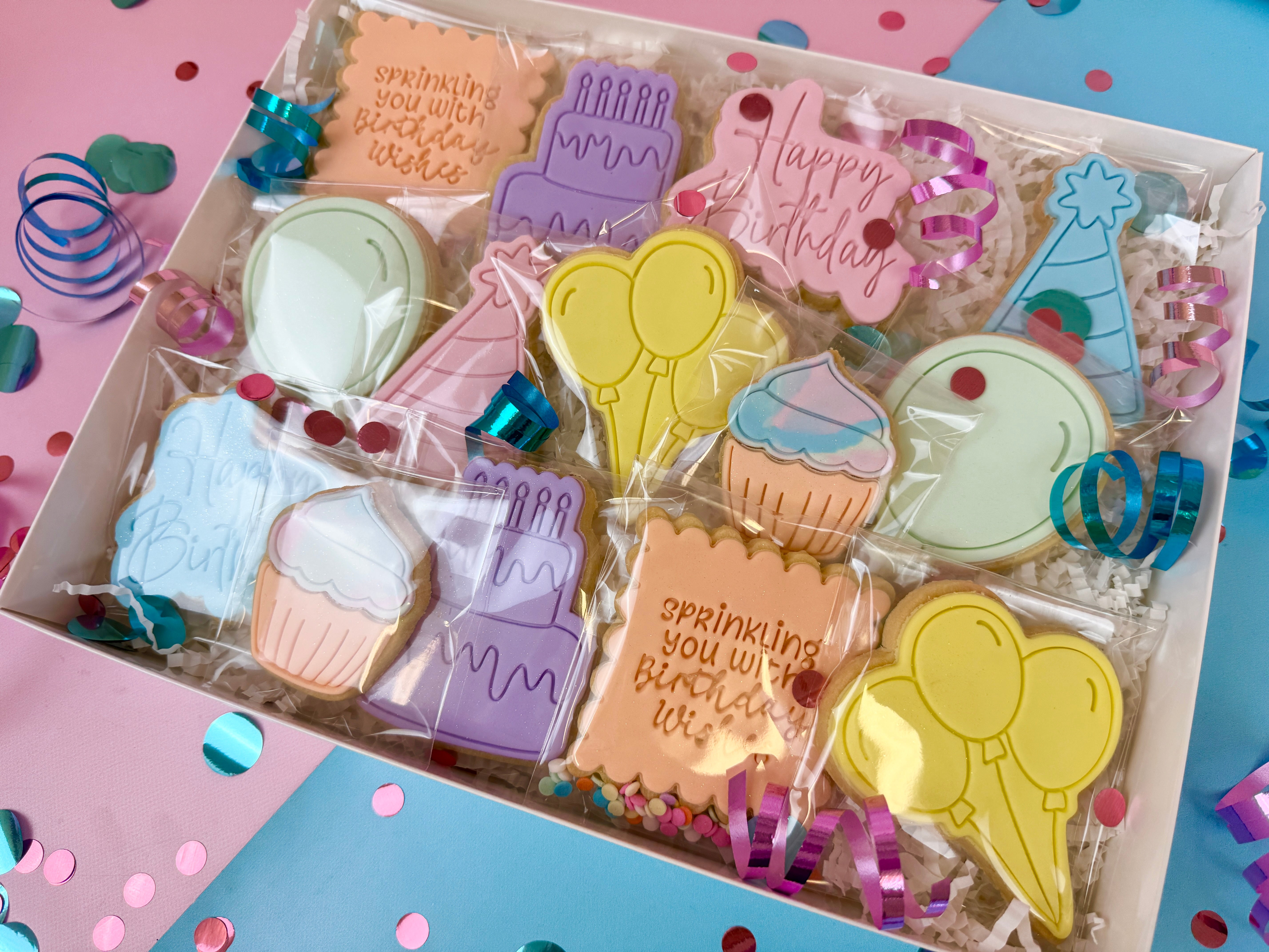 Birthday Cookie Box