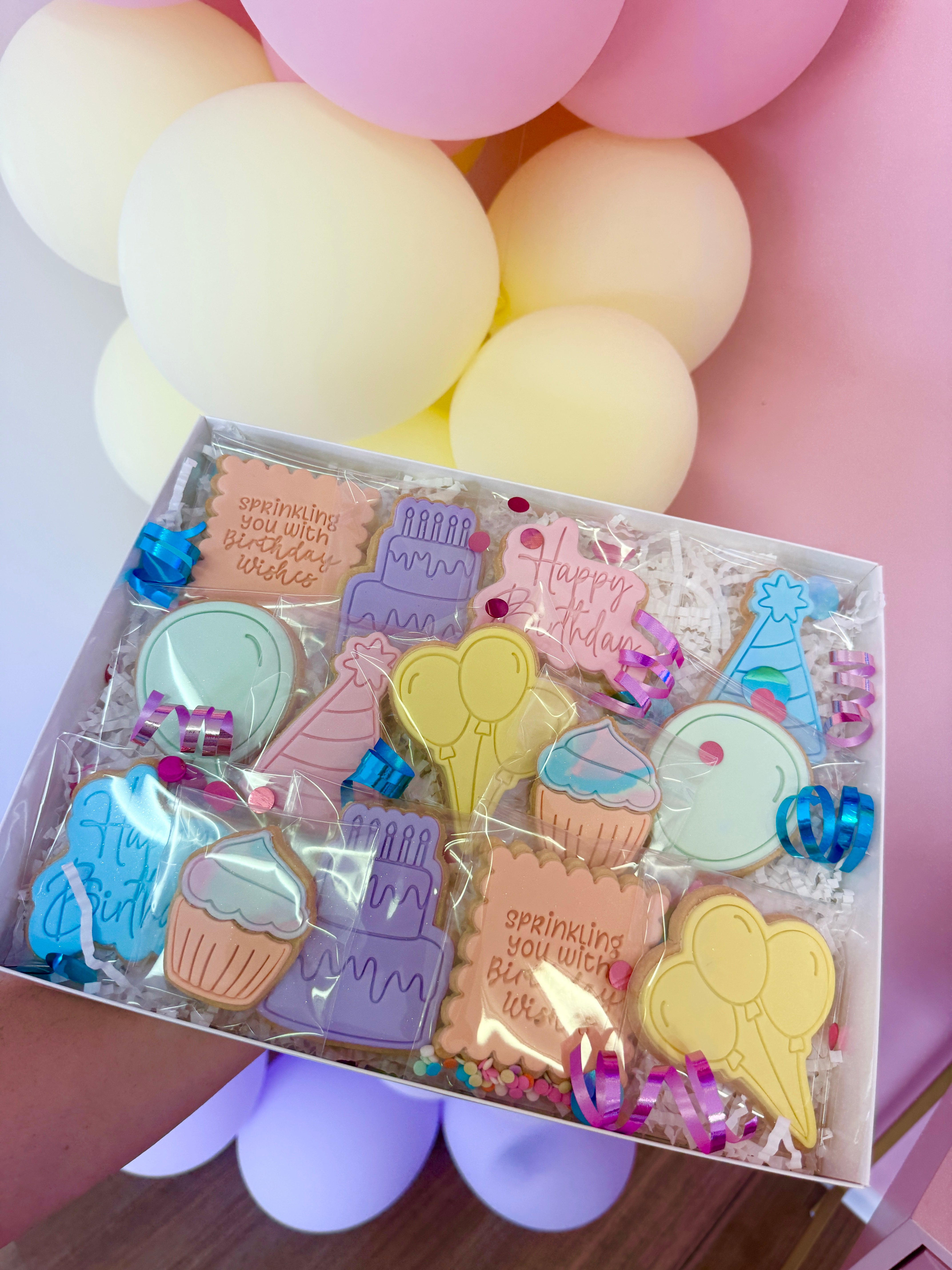 Birthday Cookie Box