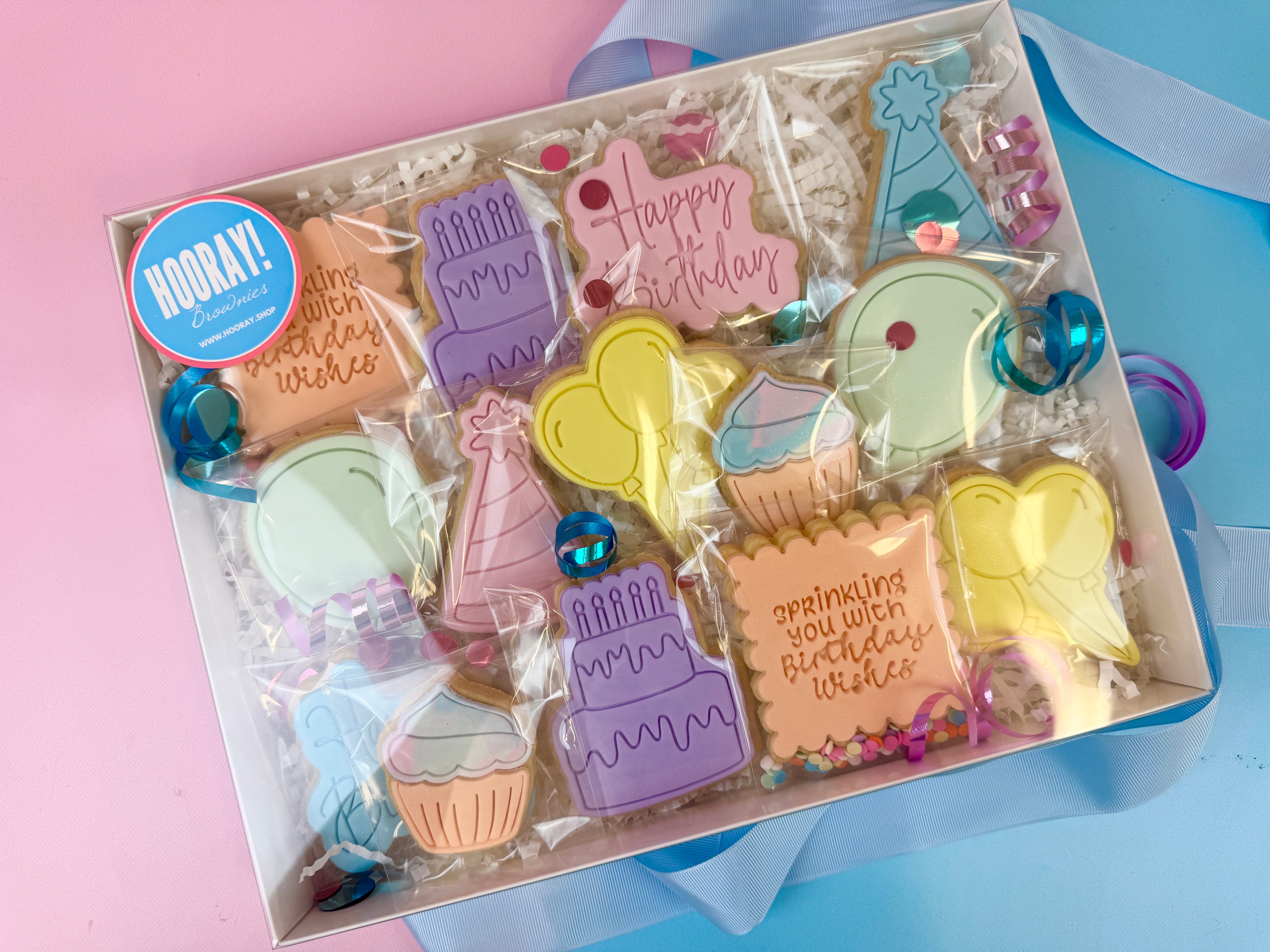 Birthday Cookie Box