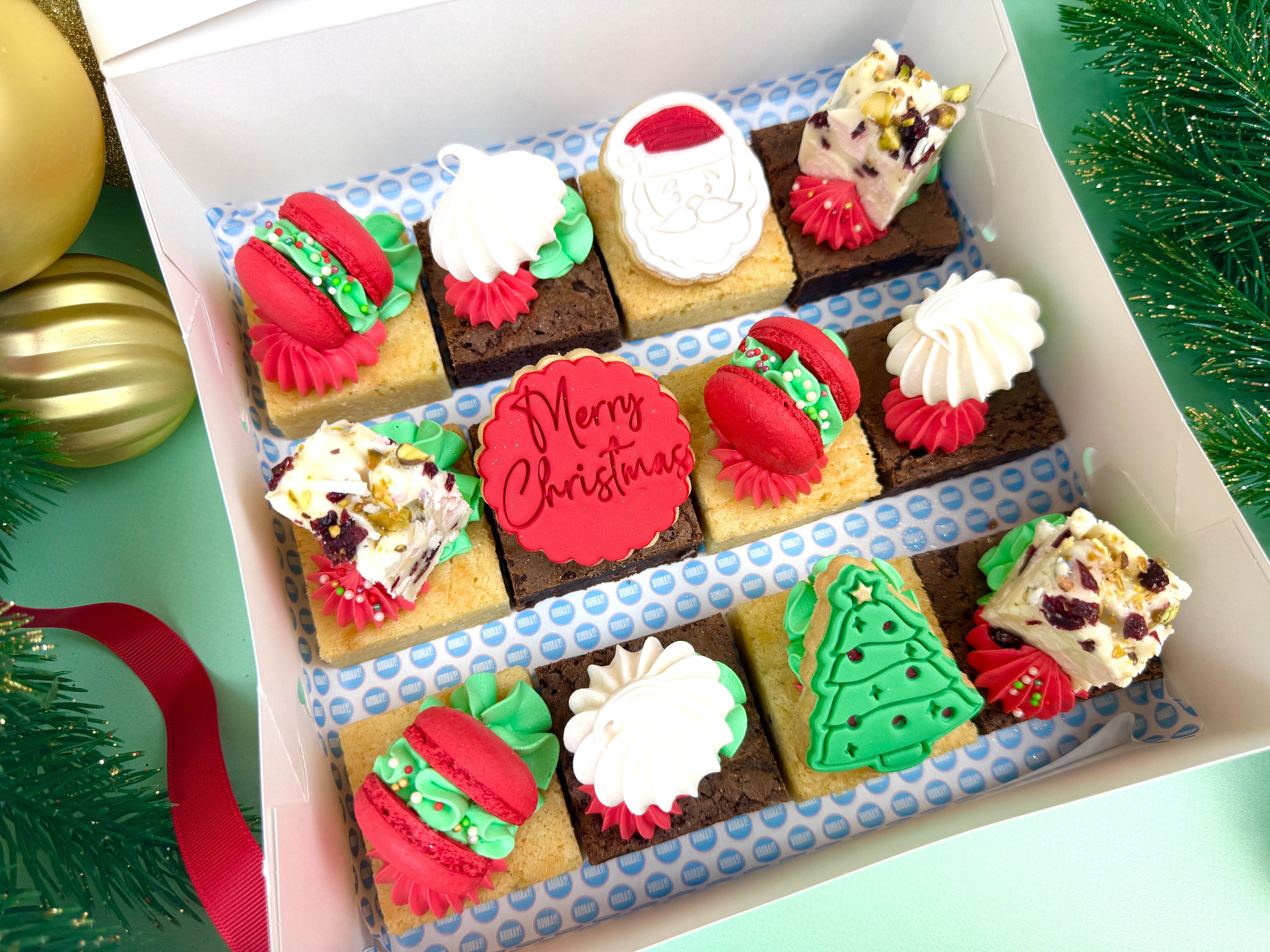 Christmas // 6 or 12 Brownies