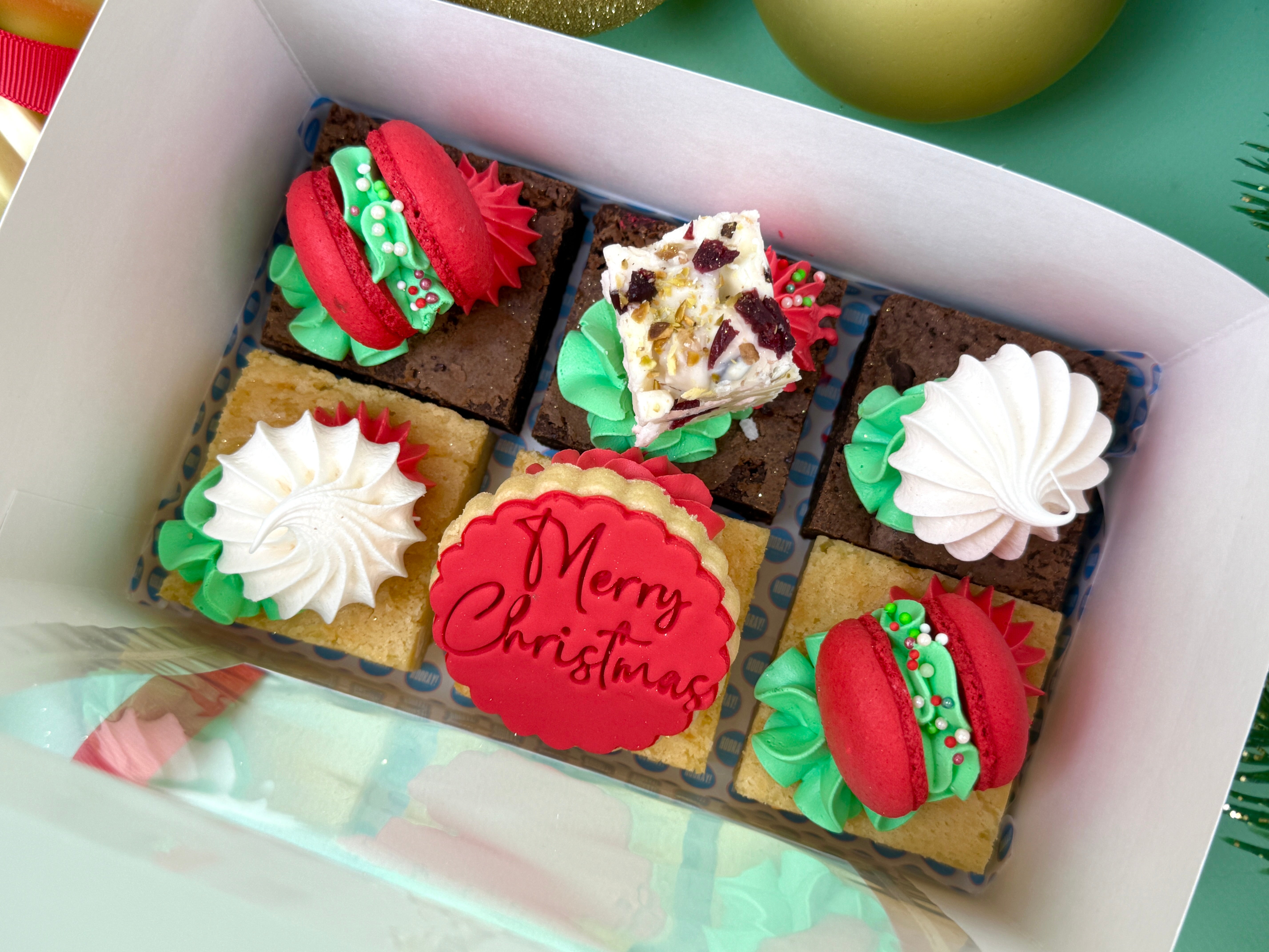 Christmas // 6 or 12 Brownies