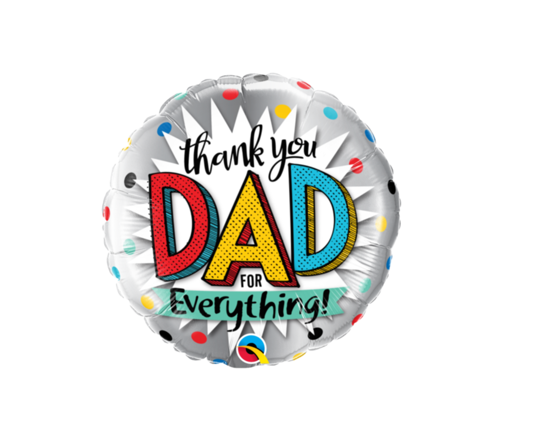 'Thank You Dad' Helium Balloon