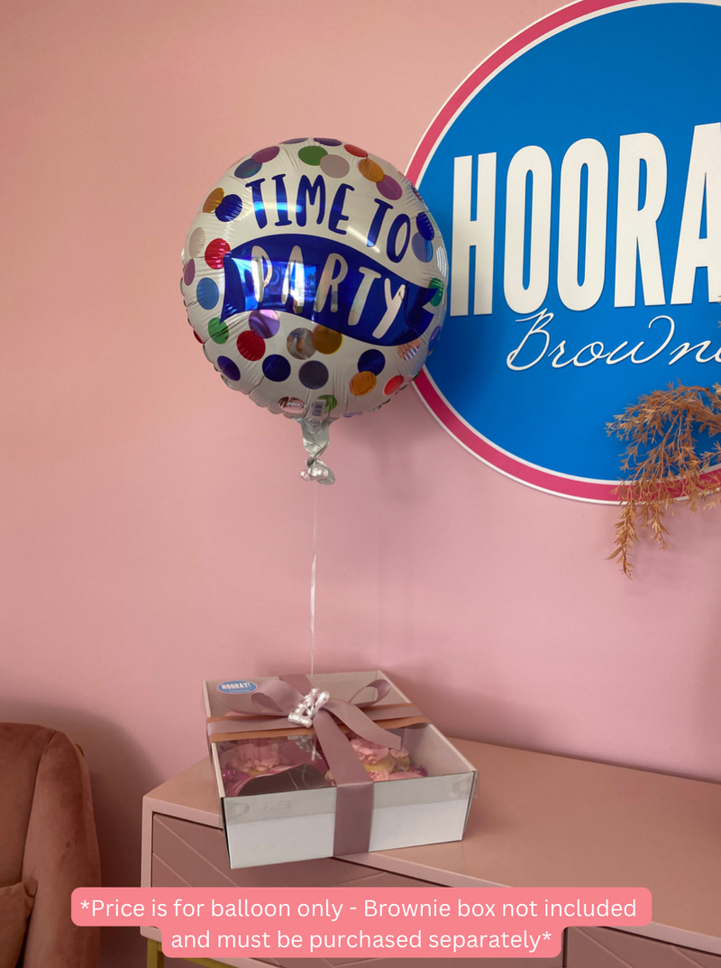 'HAPPY BIRTHDAY TO YOU! Spotty dots Helium Balloon'