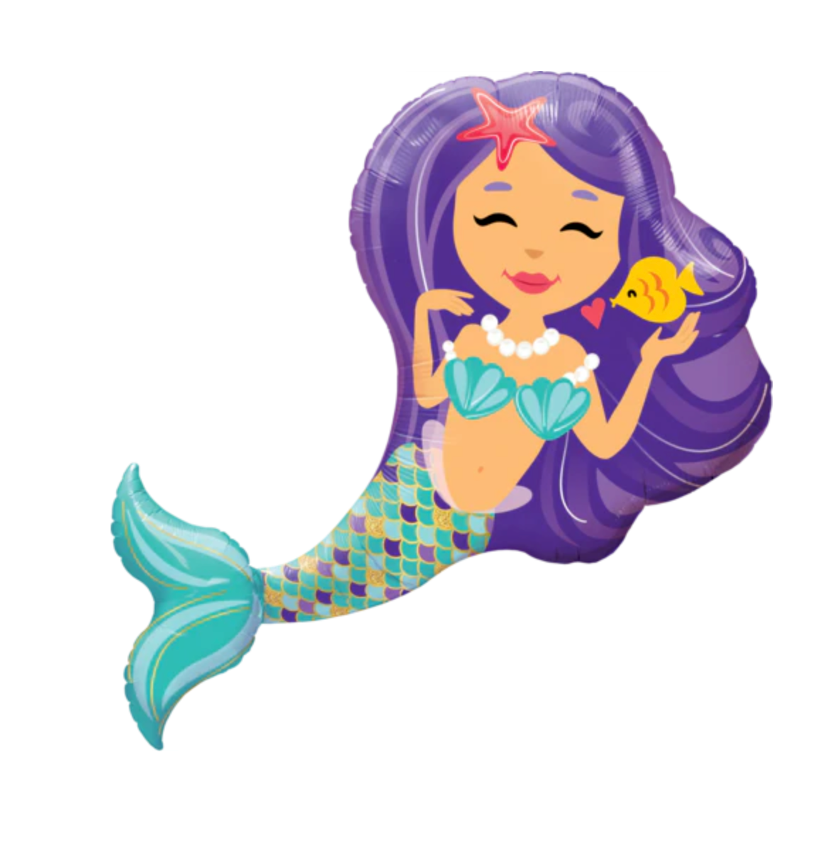 Mermaid XLarge Helium Balloon 97cm