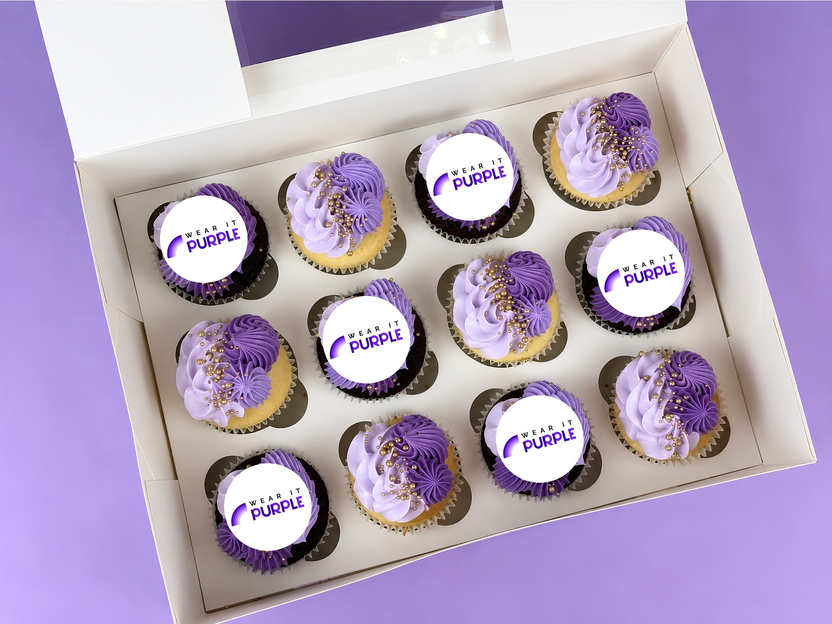 Wear It Purple Cupcakes- 28th Aug