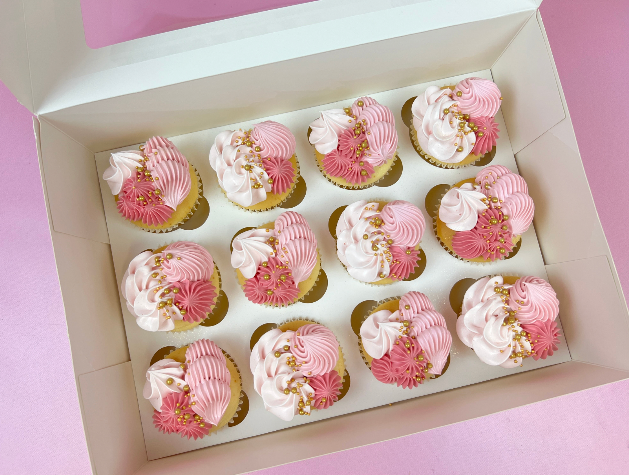 Cupcakes: Choose your size & colour