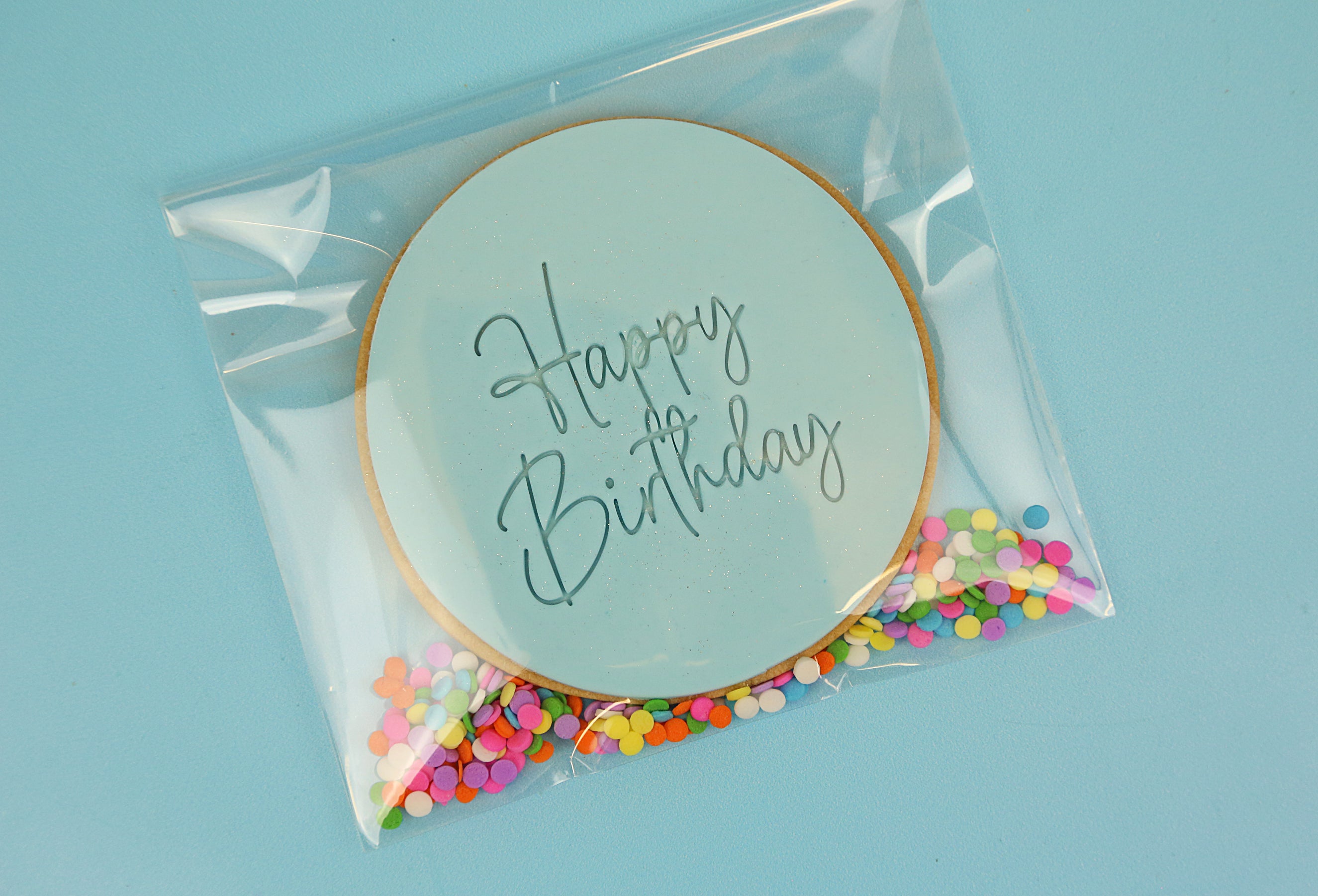 1 x Large Happy Birthday Cookie (11.5cm)