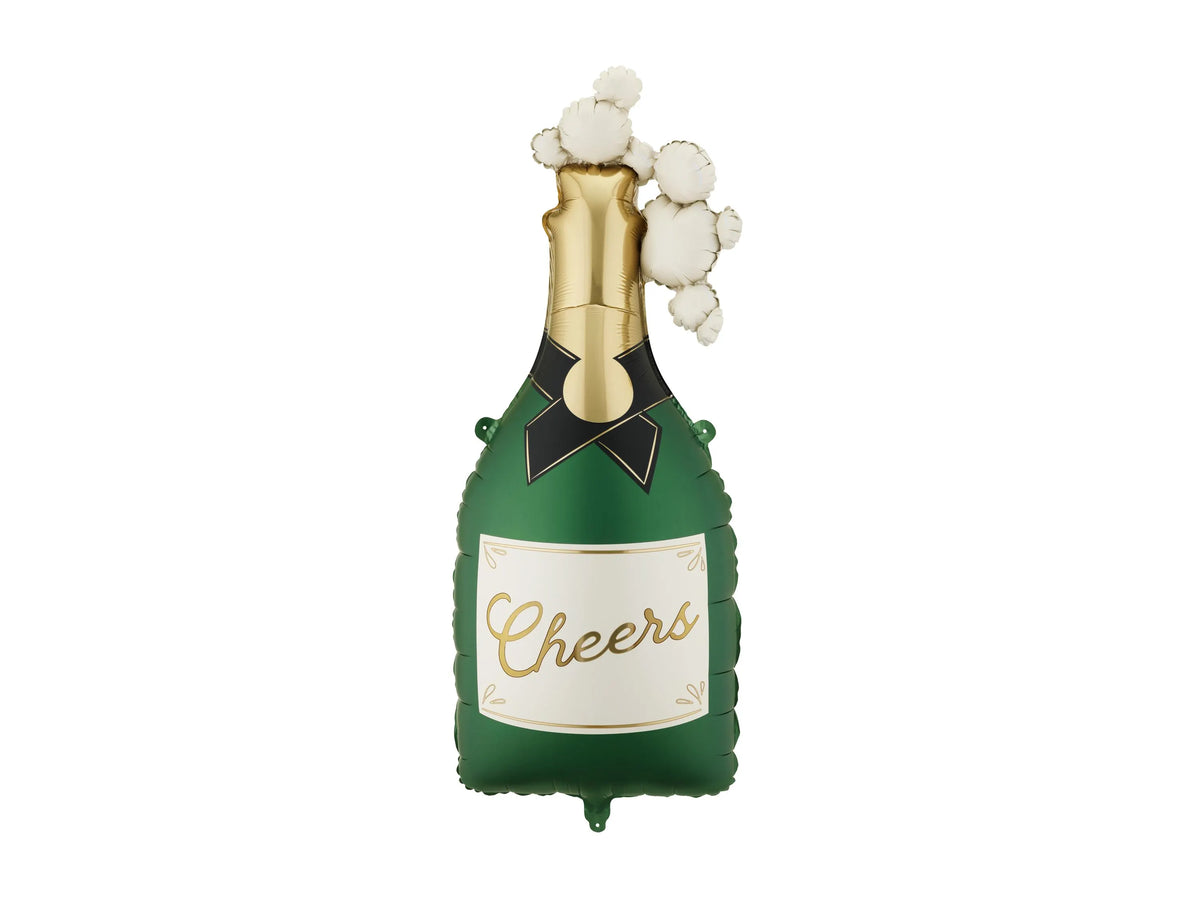 Champagne Bottle Foil Helium Balloon XLarge