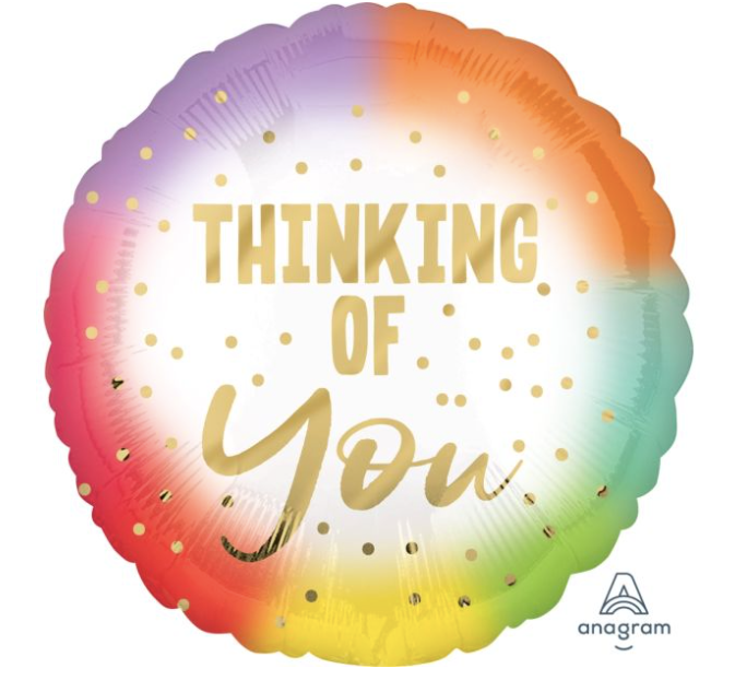 'Thinking of You' Helium Balloon