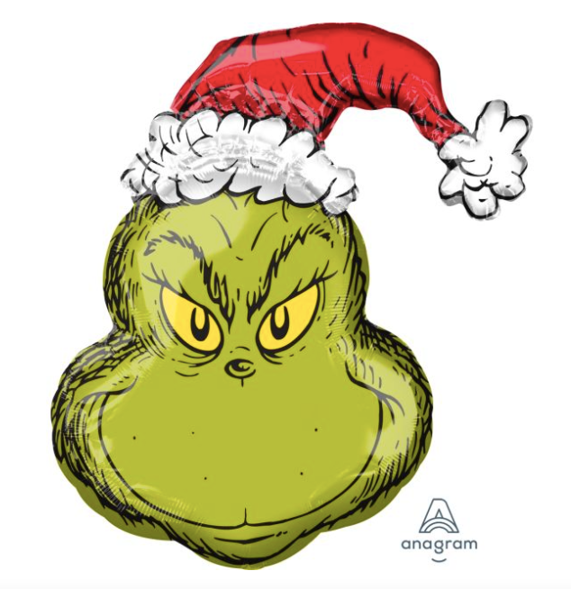 The Grinch  XLarge Helium Balloon