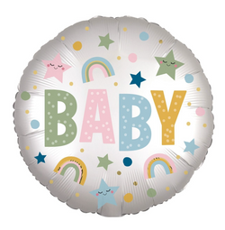 'Rainbow baby' helium balloon