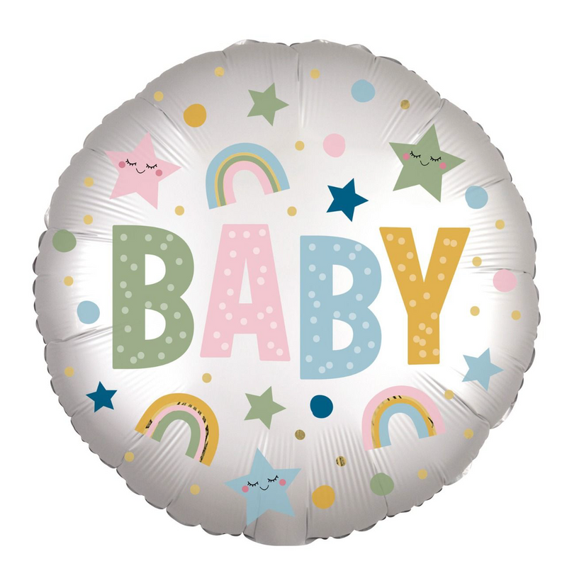 'Rainbow baby' helium balloon